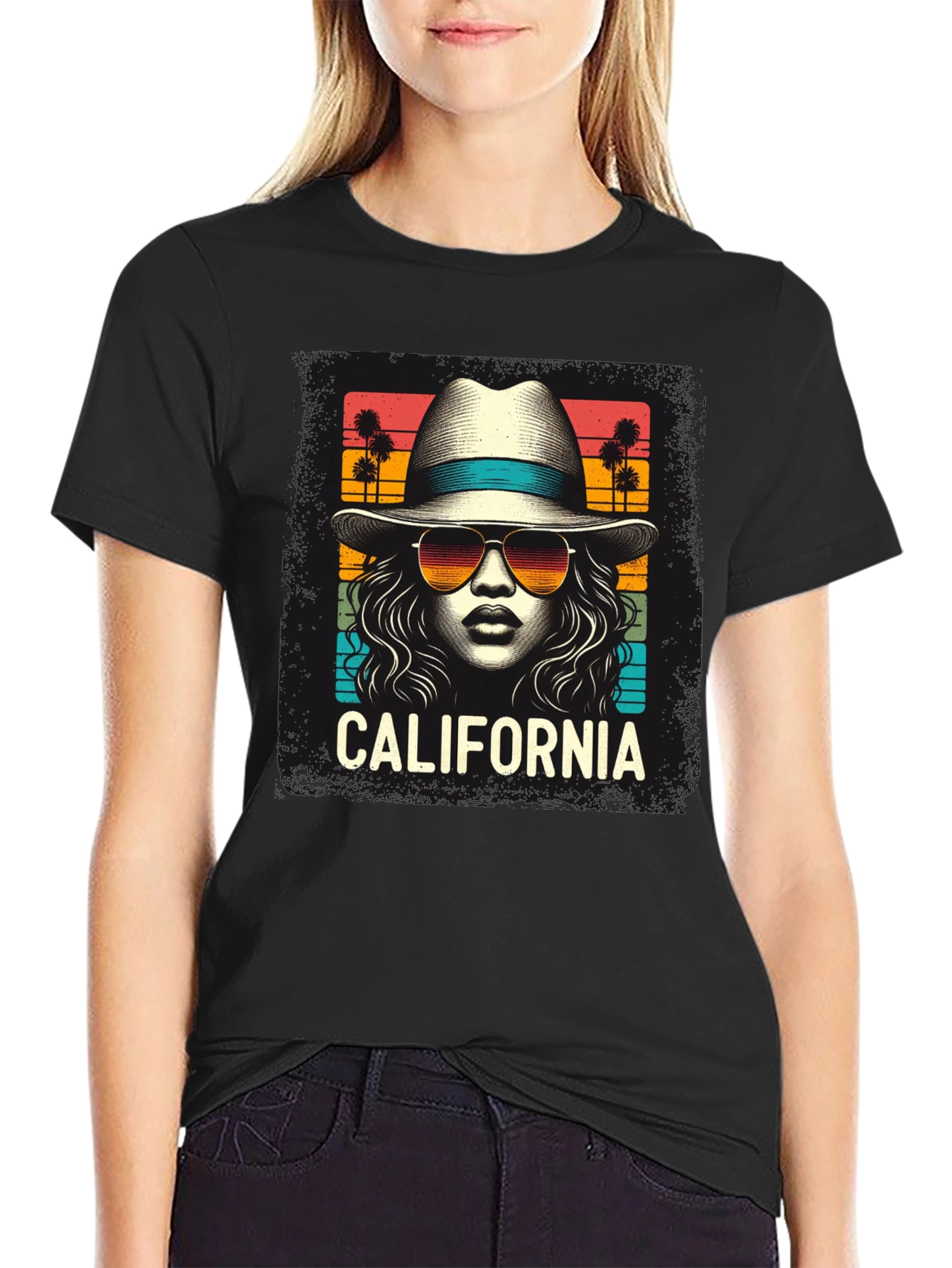 California Graphic T-Shirt - Retro Style Tee