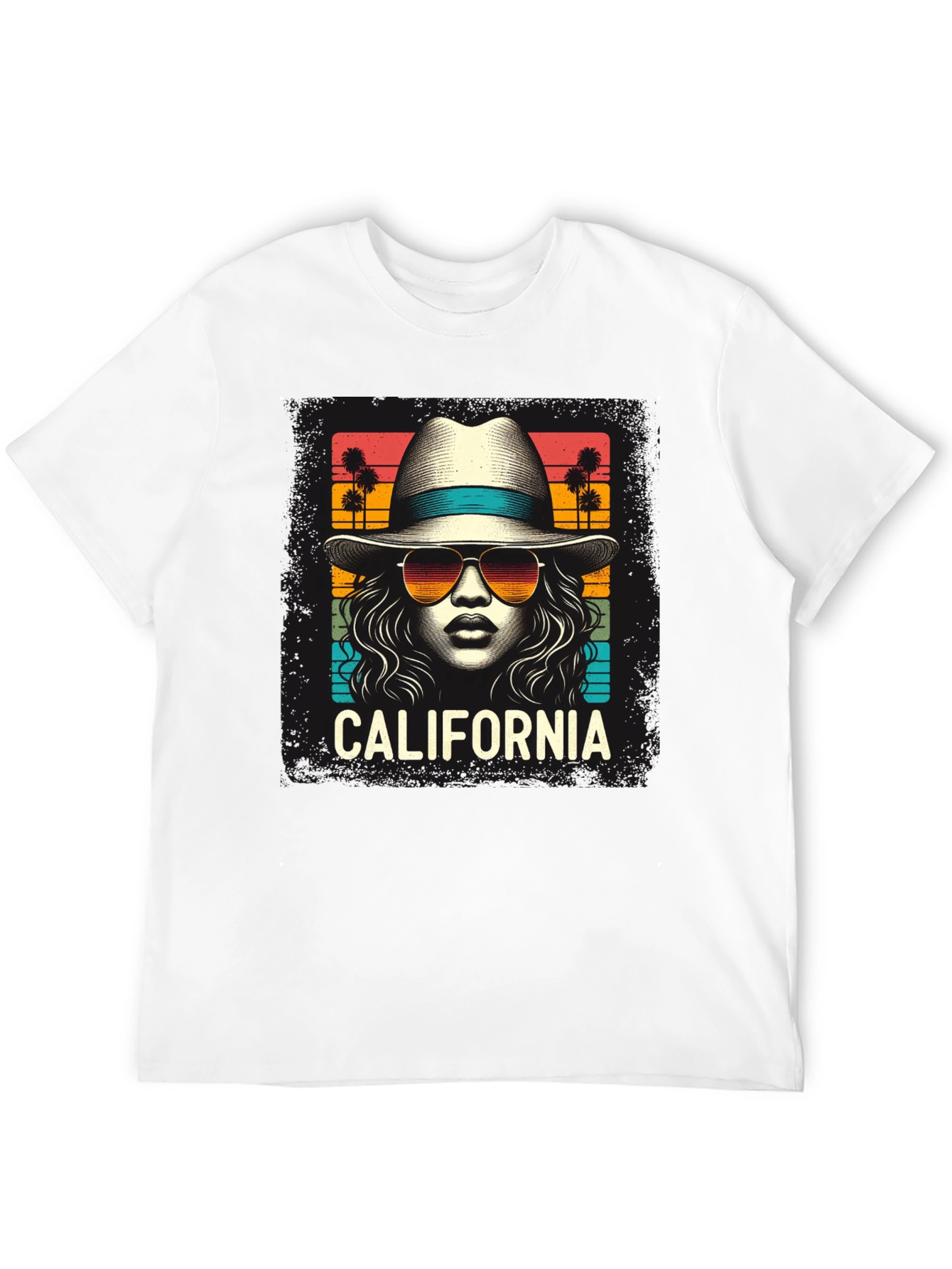 California Graphic T-Shirt - Retro Style Tee