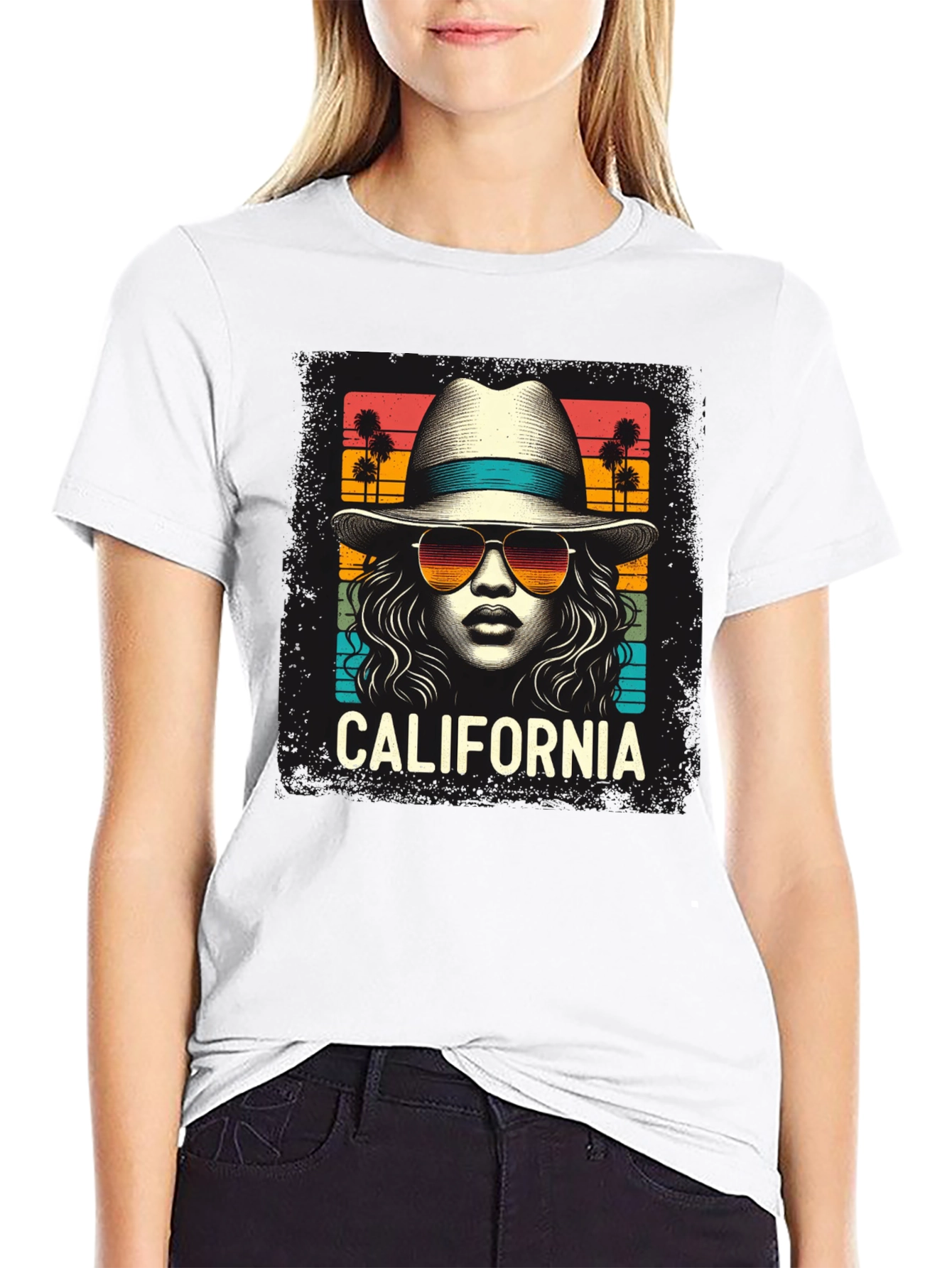 California Graphic T-Shirt - Retro Style Tee