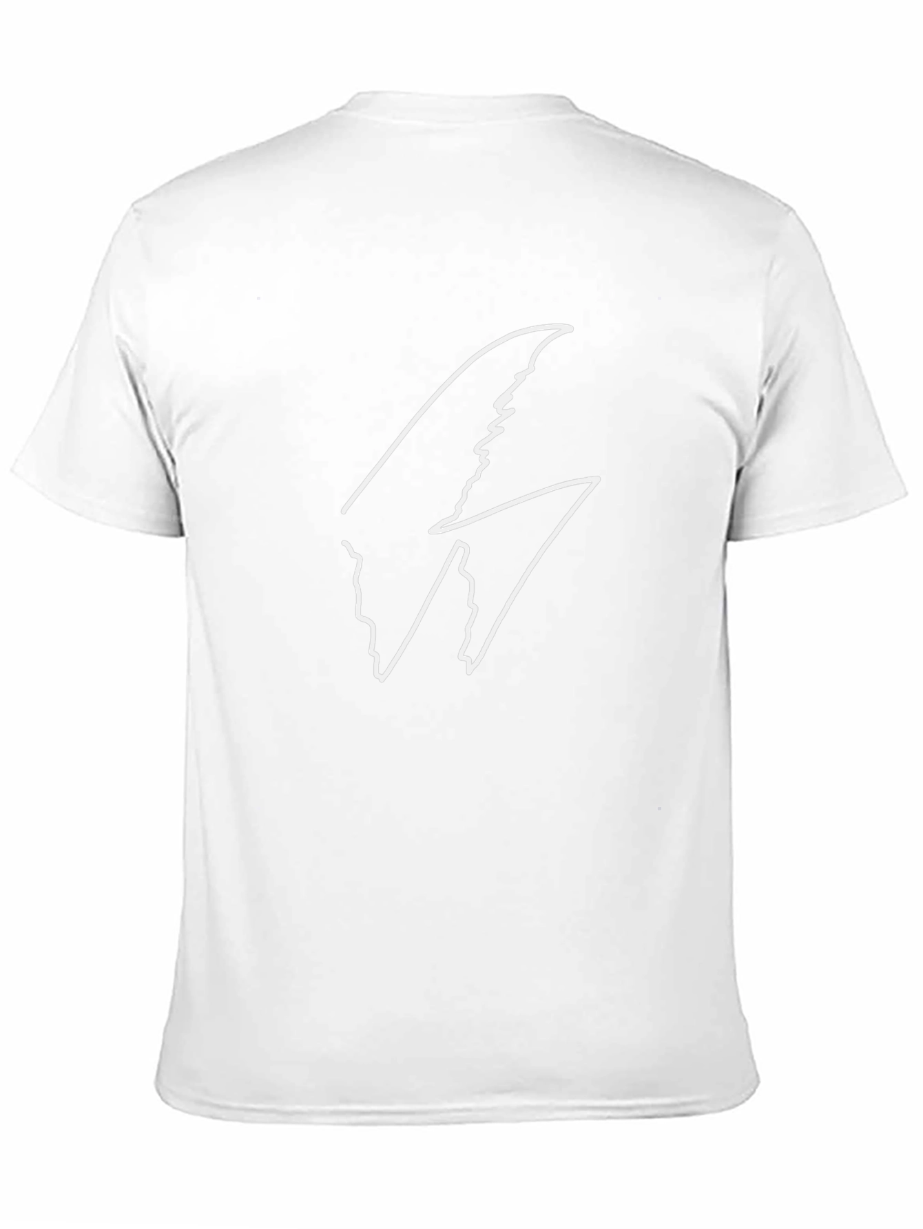 Modern Graphic Tee - Black