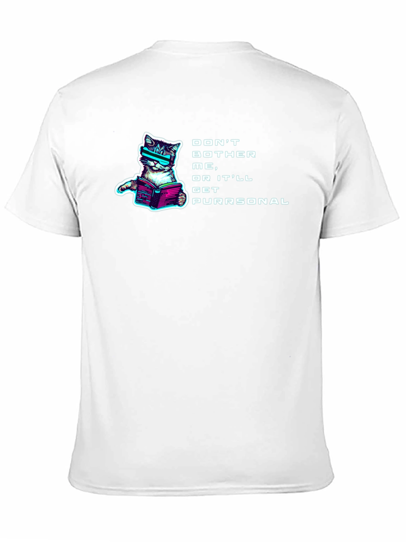 Cyberpunk Cat T-Shirt - Dont Bother Me!
