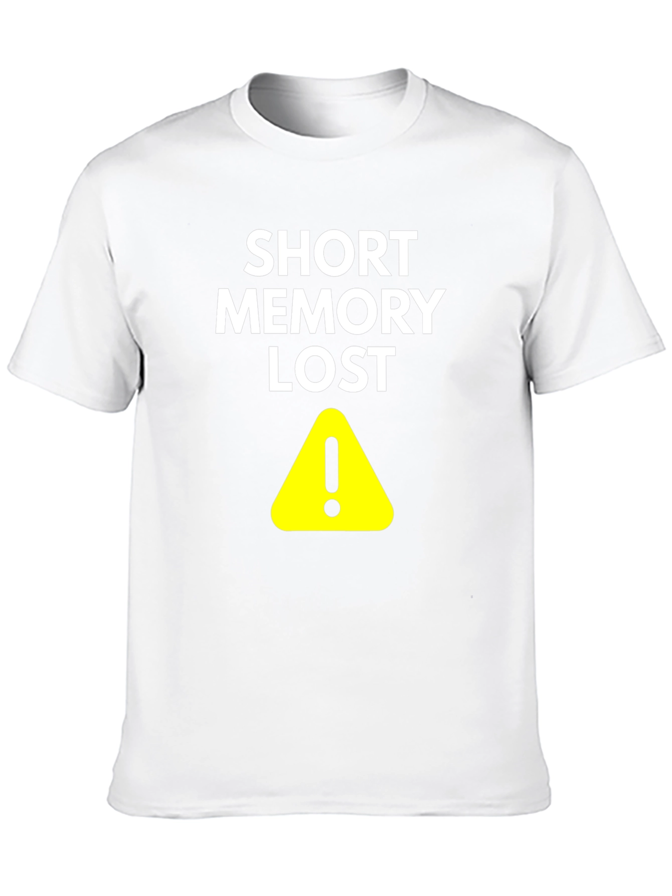 Short Memory Lost Mens Black T-Shirt