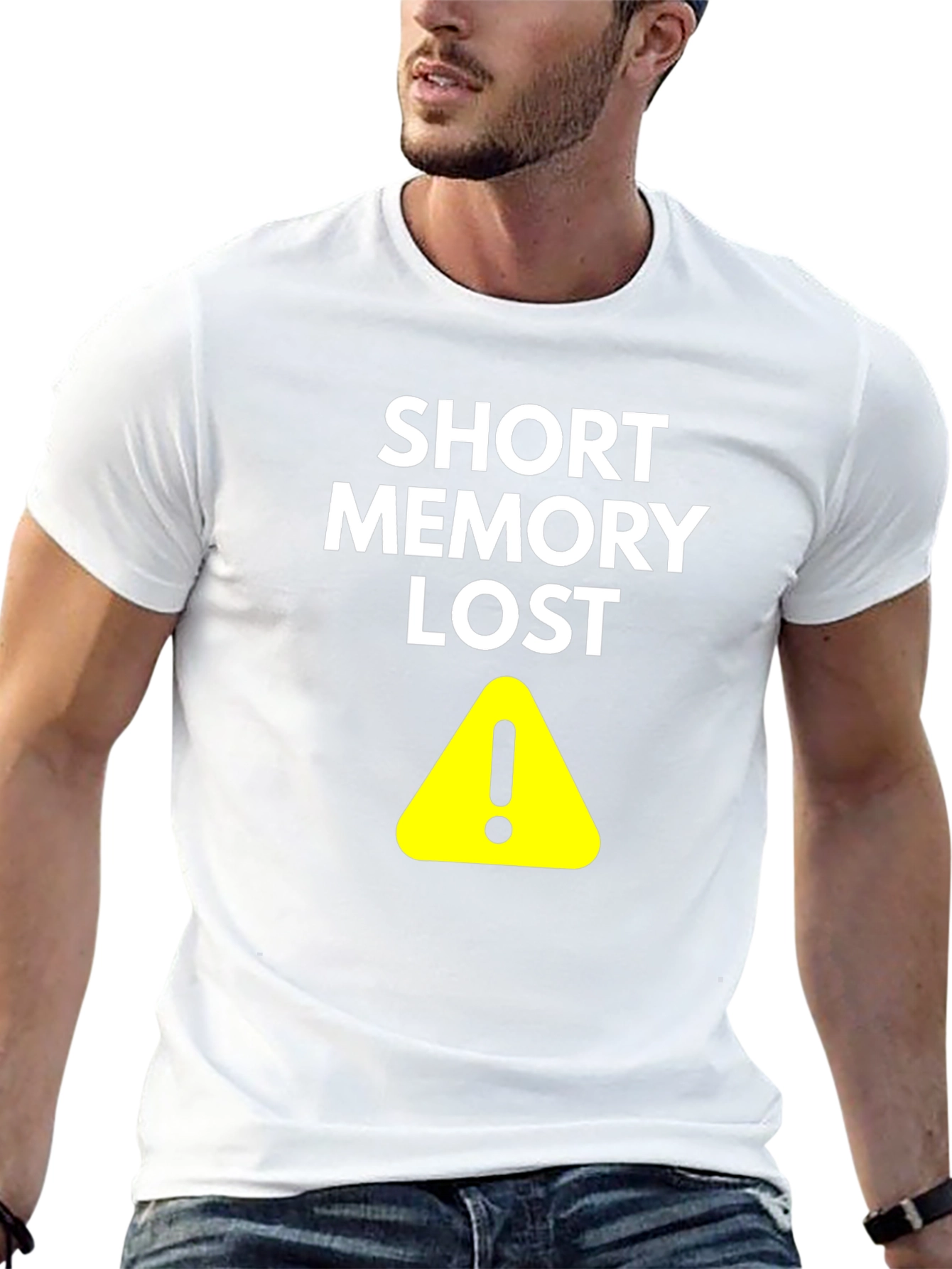 Short Memory Lost Mens Black T-Shirt