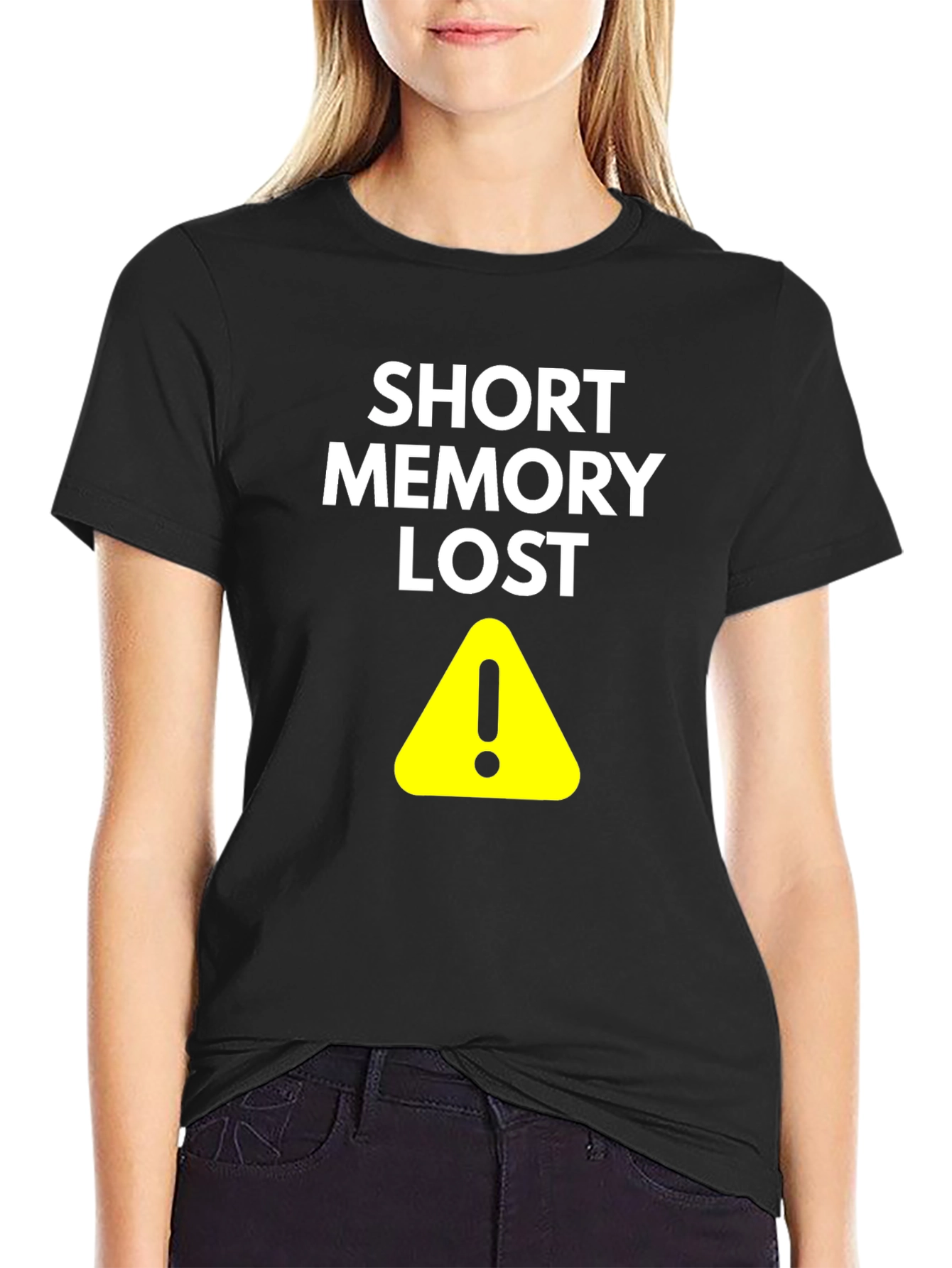 Short Memory Lost Mens Black T-Shirt