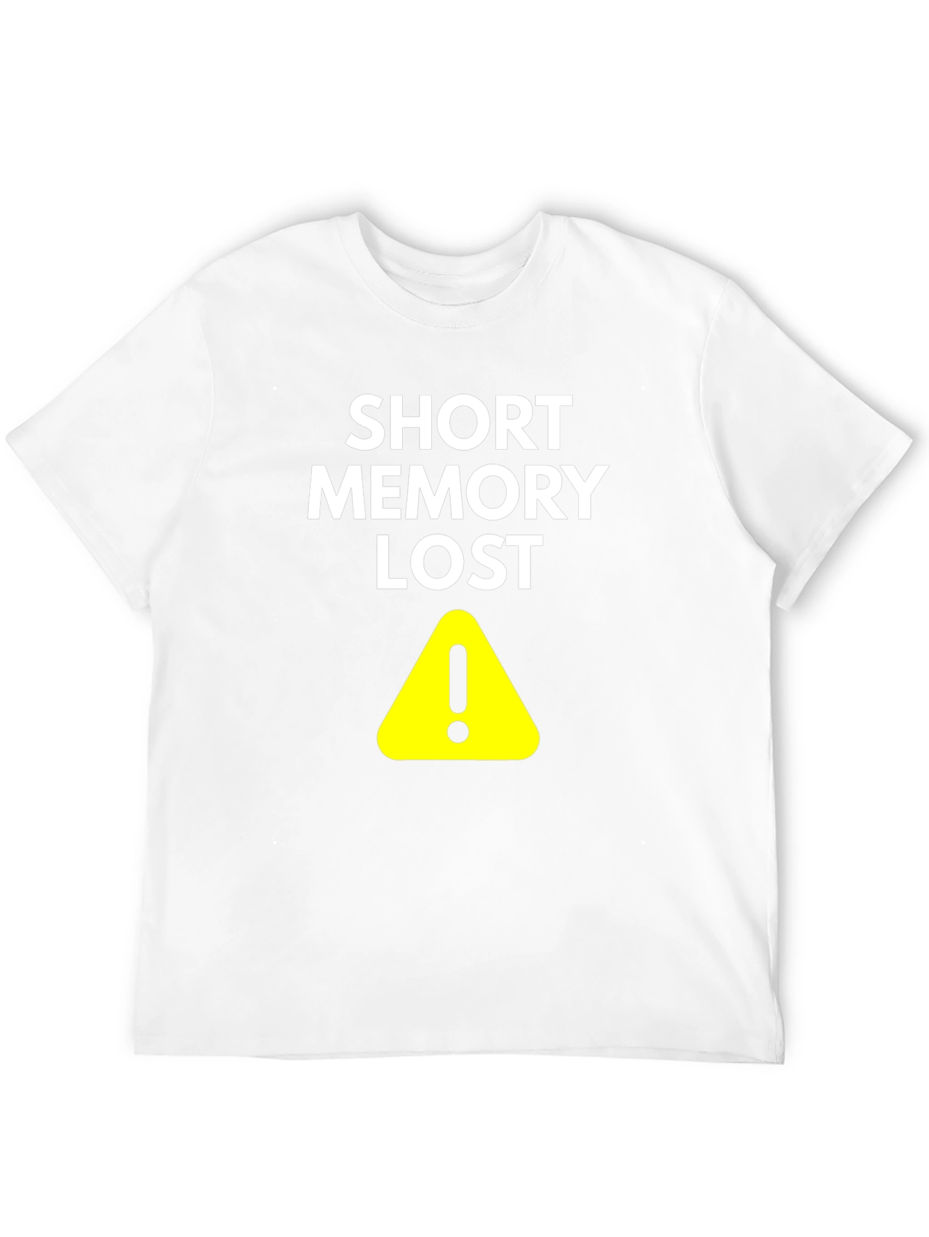 Short Memory Lost Mens Black T-Shirt