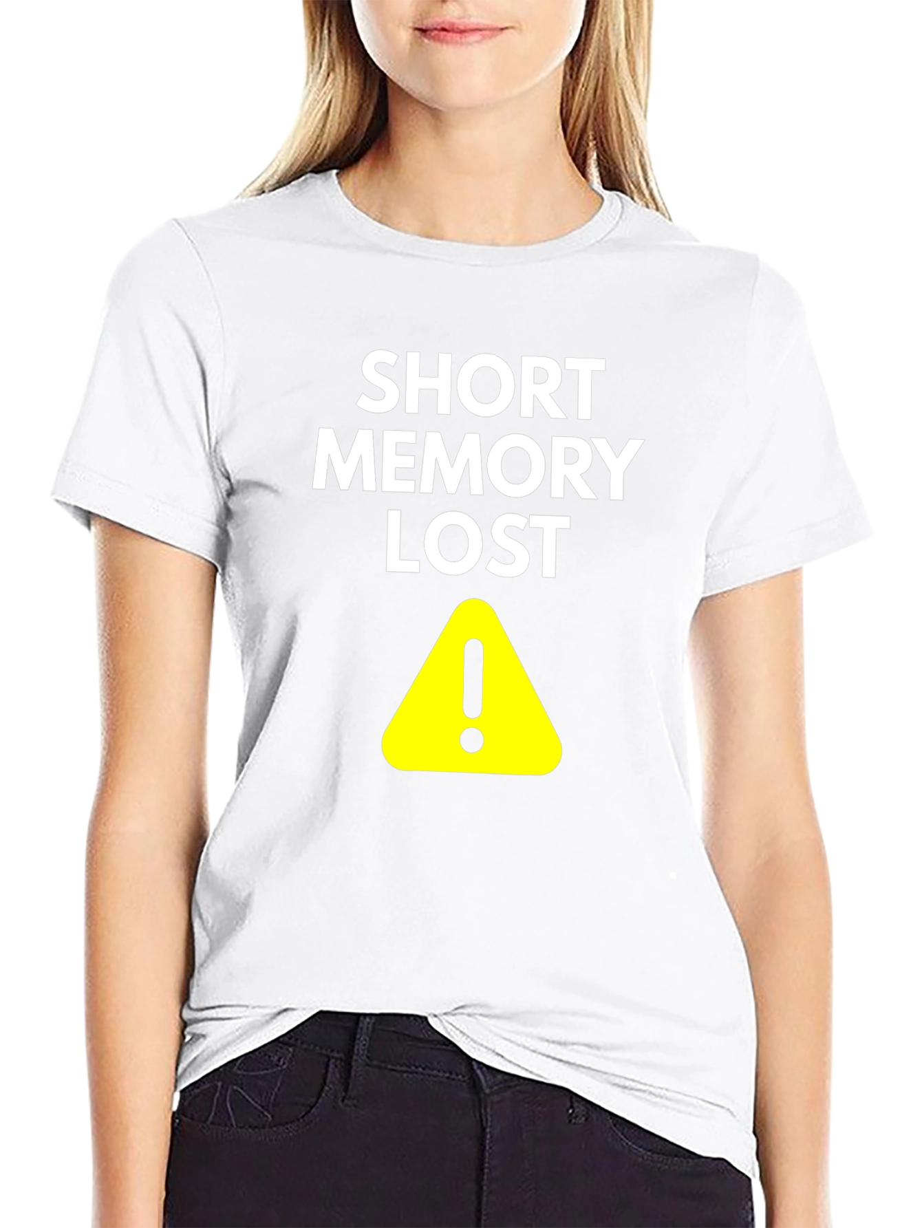 Short Memory Lost Mens Black T-Shirt