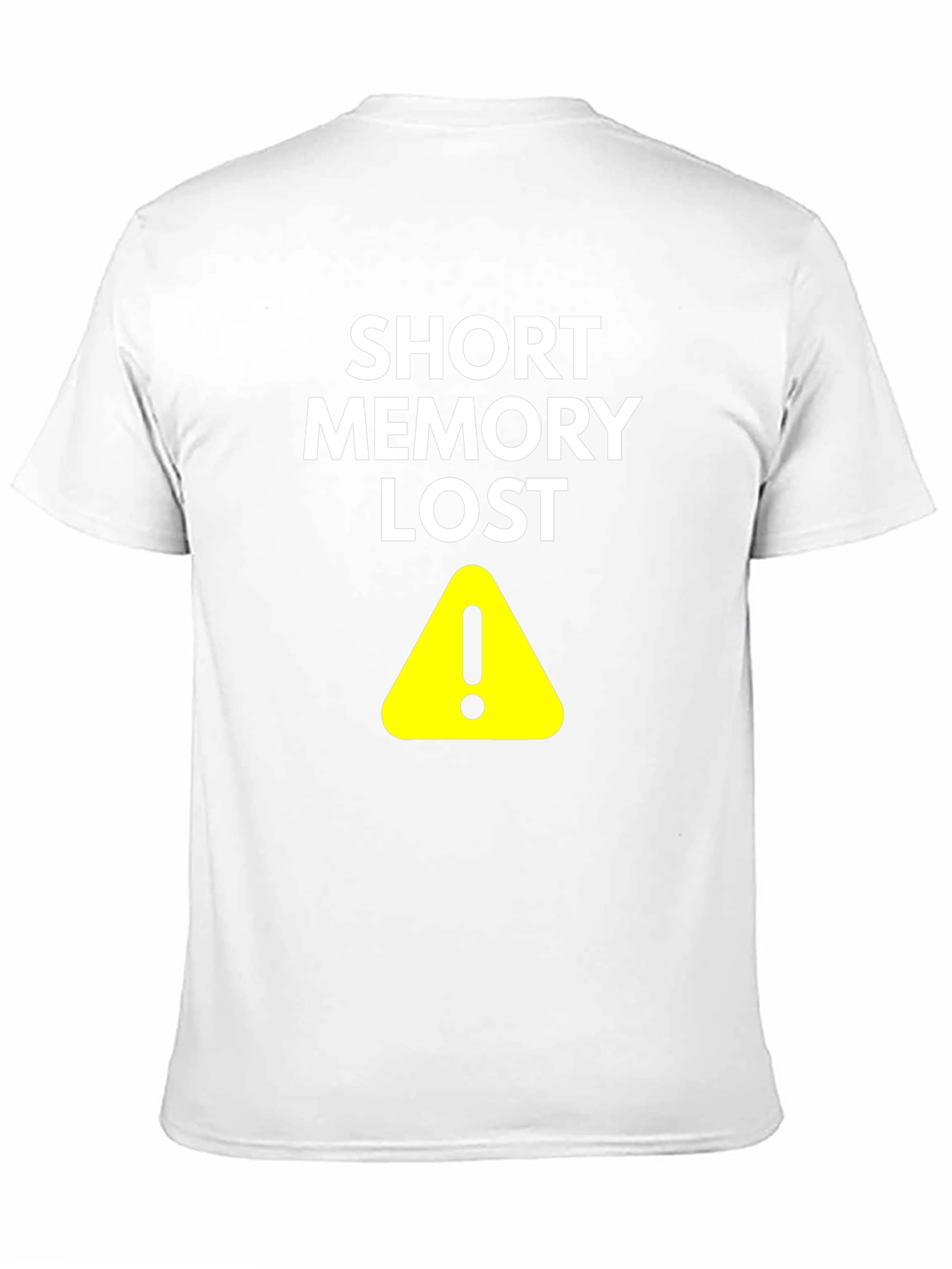 Short Memory Lost Mens Black T-Shirt