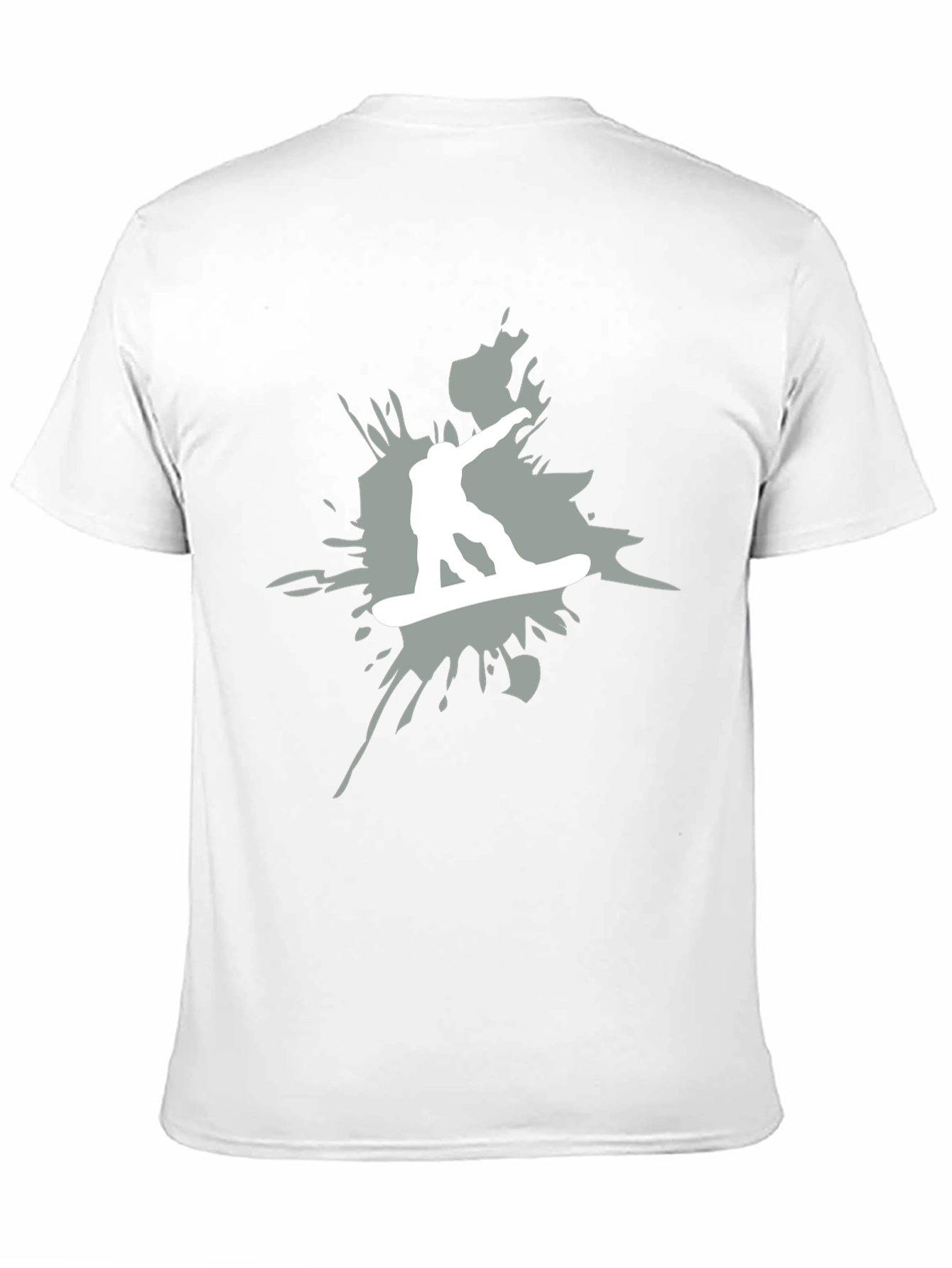 Snowboarder Graphic T-Shirt - Black