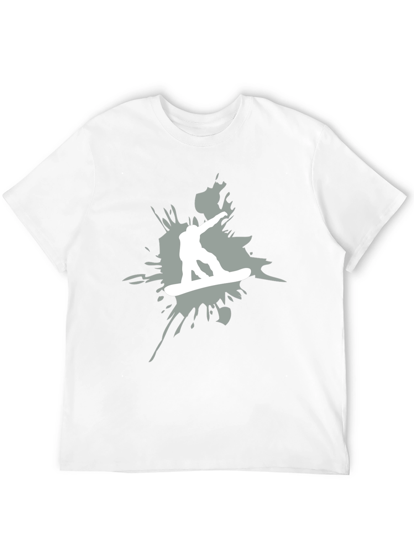 Snowboarder Graphic T-Shirt - Black