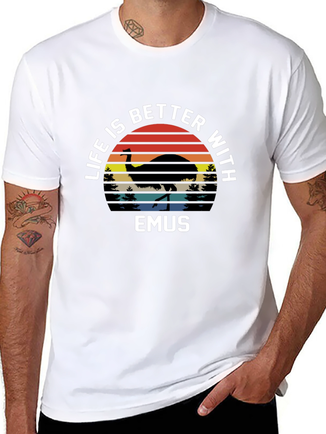 Life Is Better With Emus T-Shirt