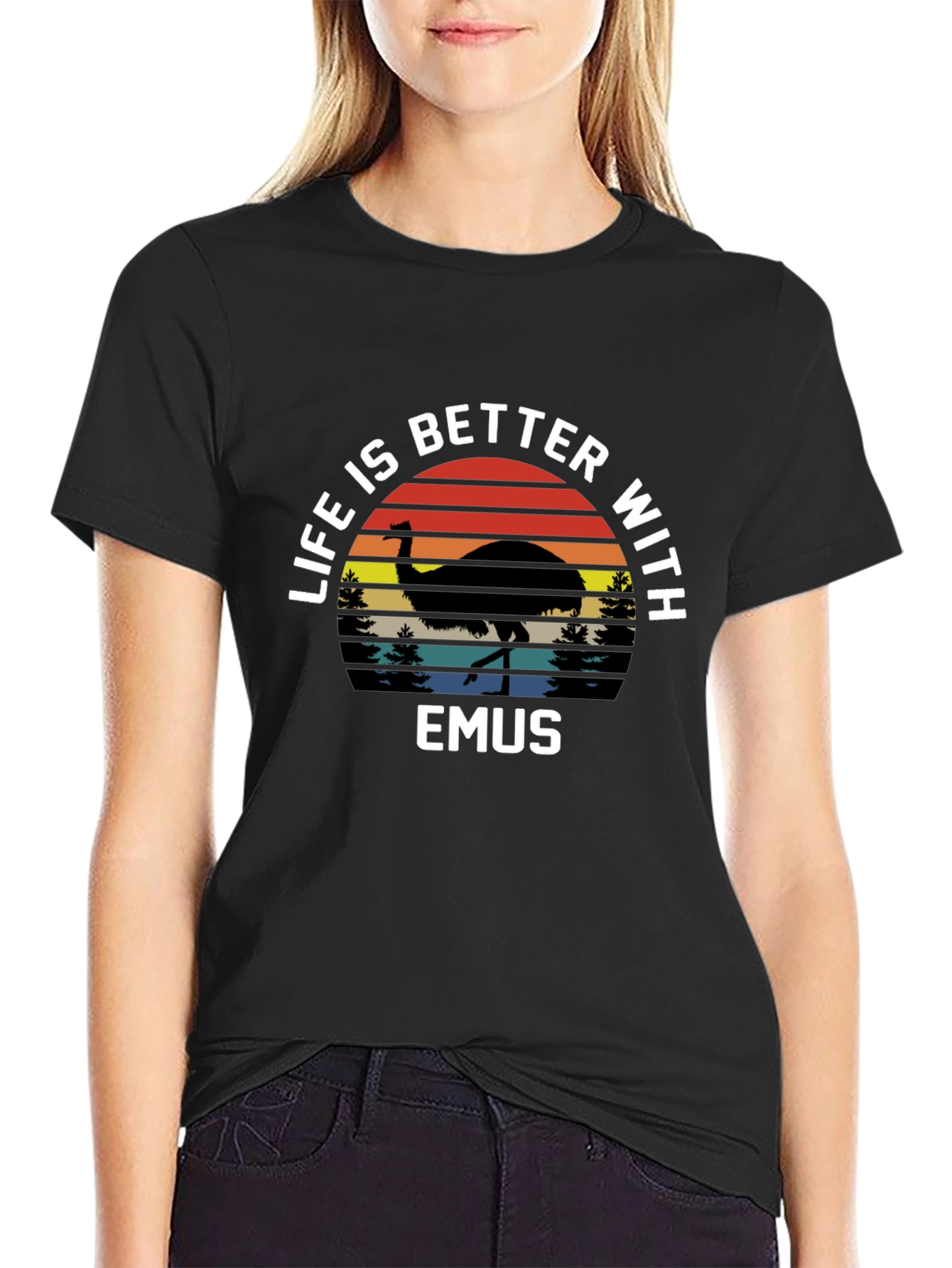Life Is Better With Emus T-Shirt