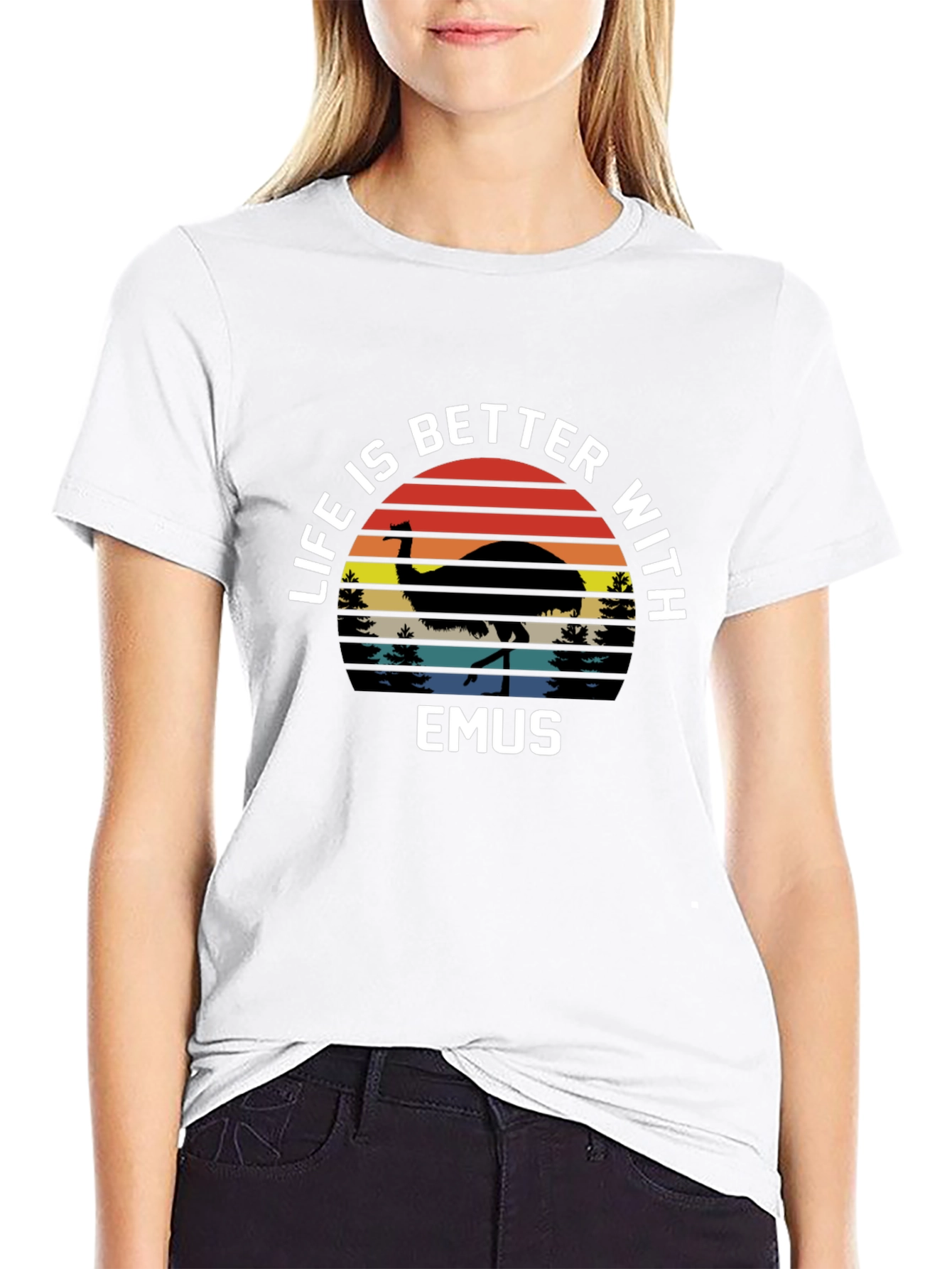 Life Is Better With Emus T-Shirt
