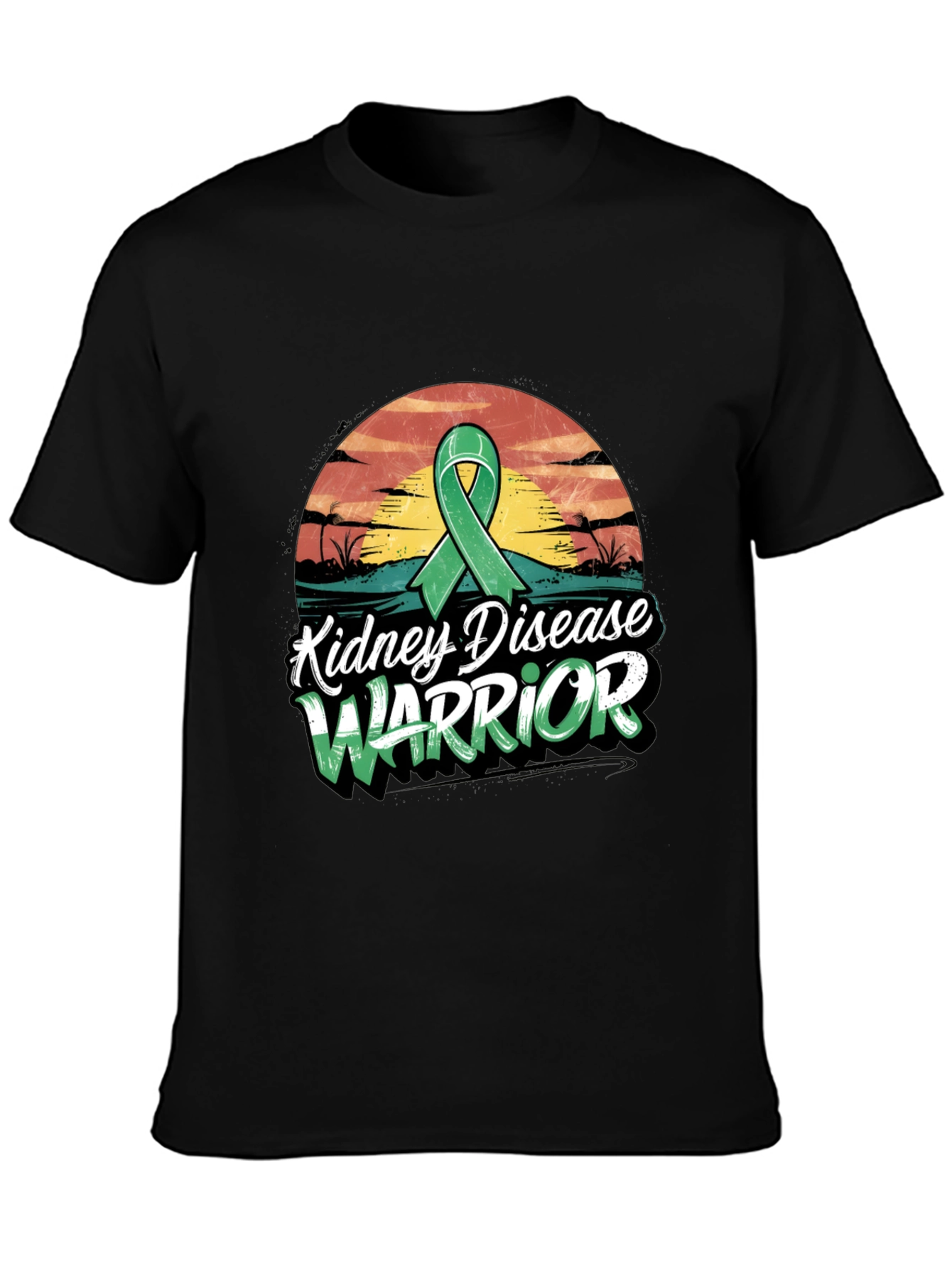 Kidney Disease Warrior Ribbon T-Shirt