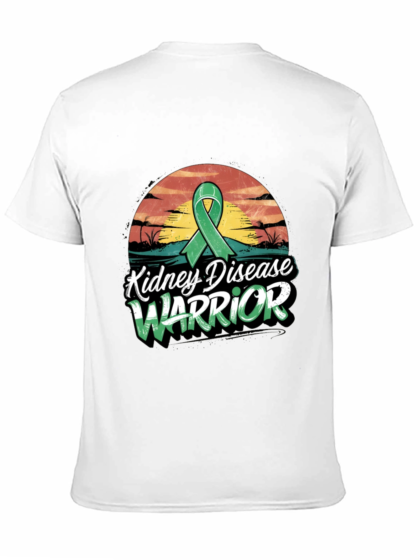 Kidney Disease Warrior Ribbon T-Shirt