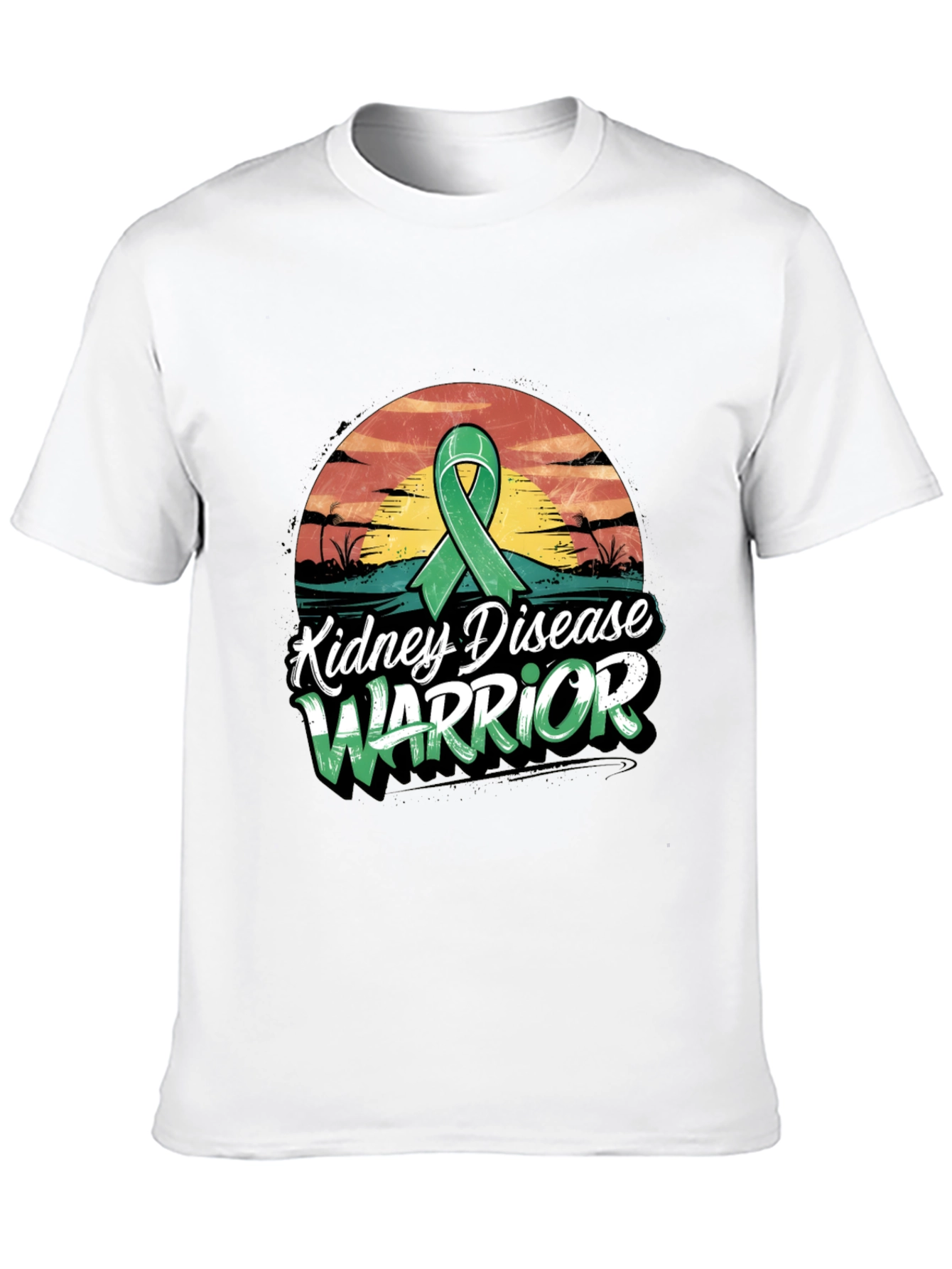Kidney Disease Warrior Ribbon T-Shirt