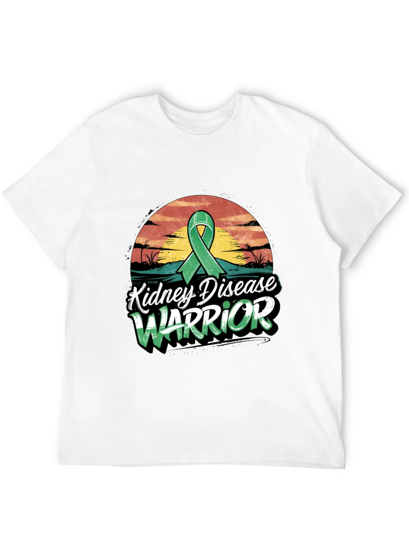 Kidney Disease Warrior Ribbon T-Shirt