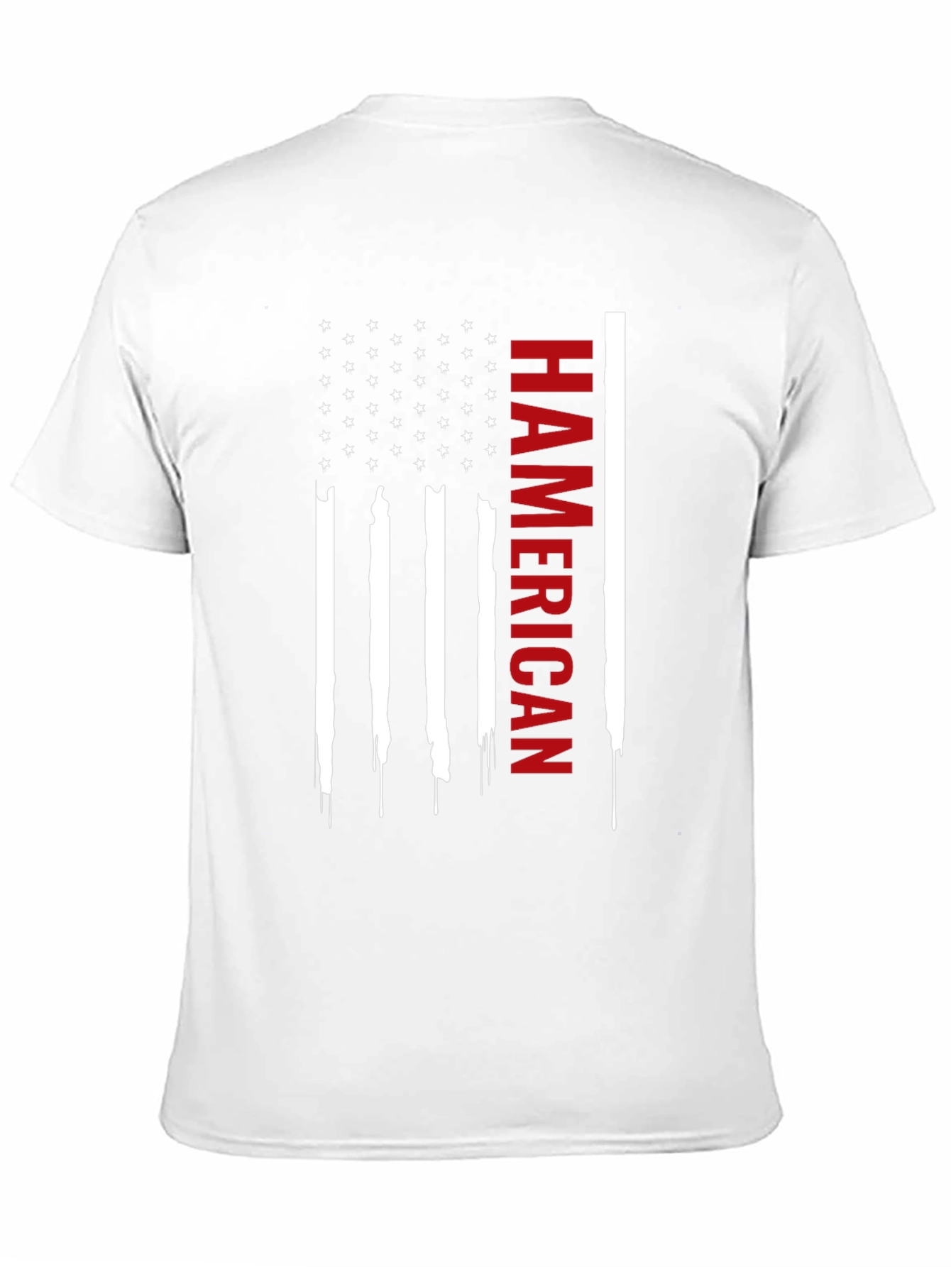 Hamercian Flag Graphic Tee - Patriotic Pride