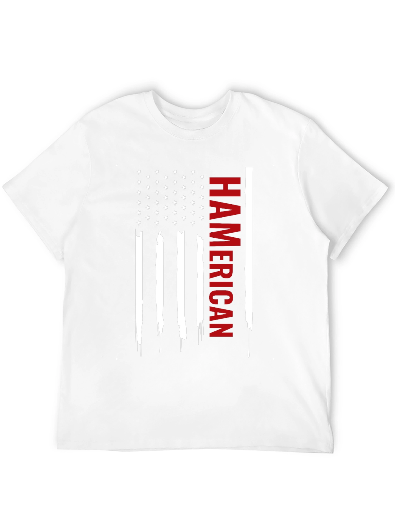 Hamercian Flag Graphic Tee - Patriotic Pride