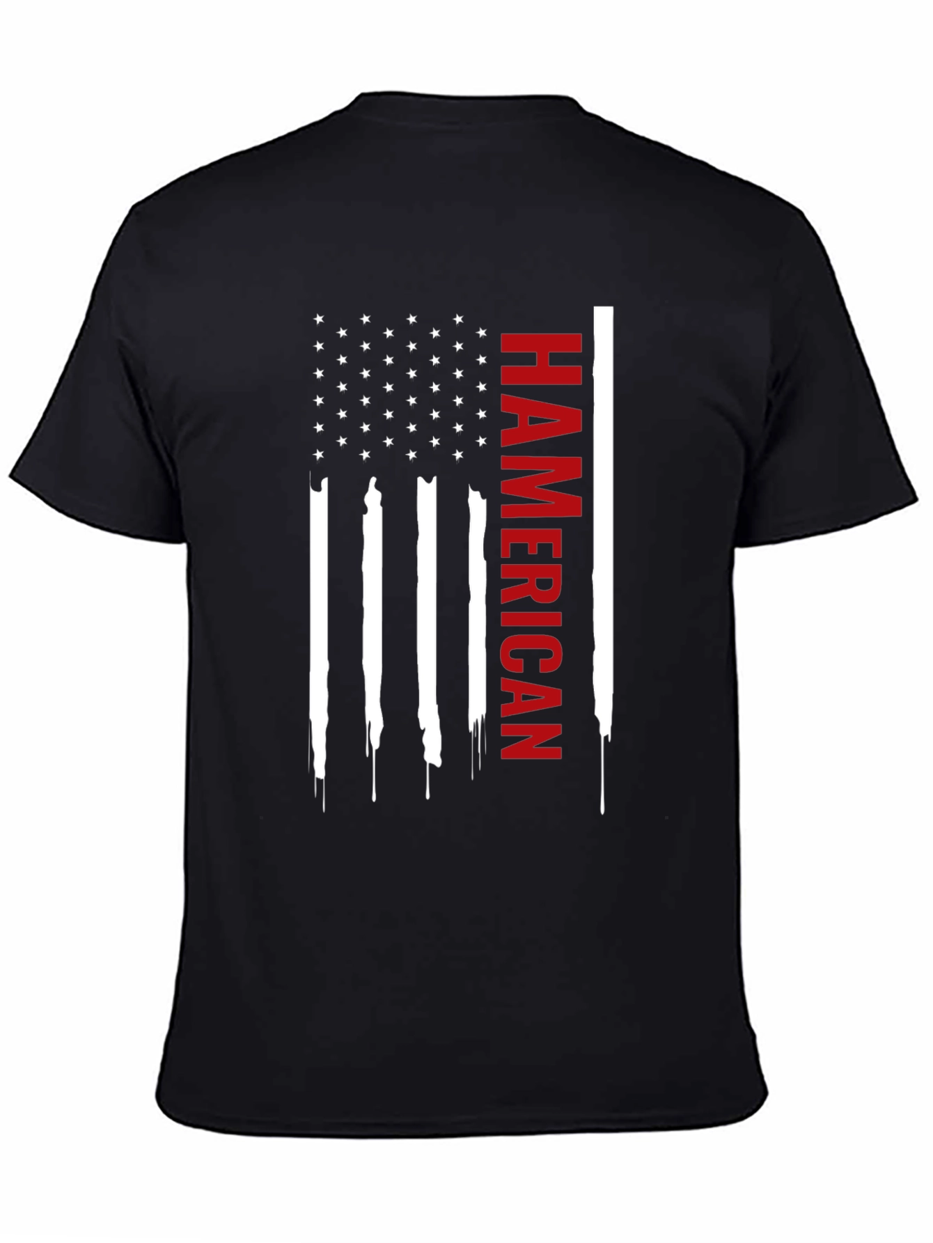 Hamercian Flag Graphic Tee - Patriotic Pride