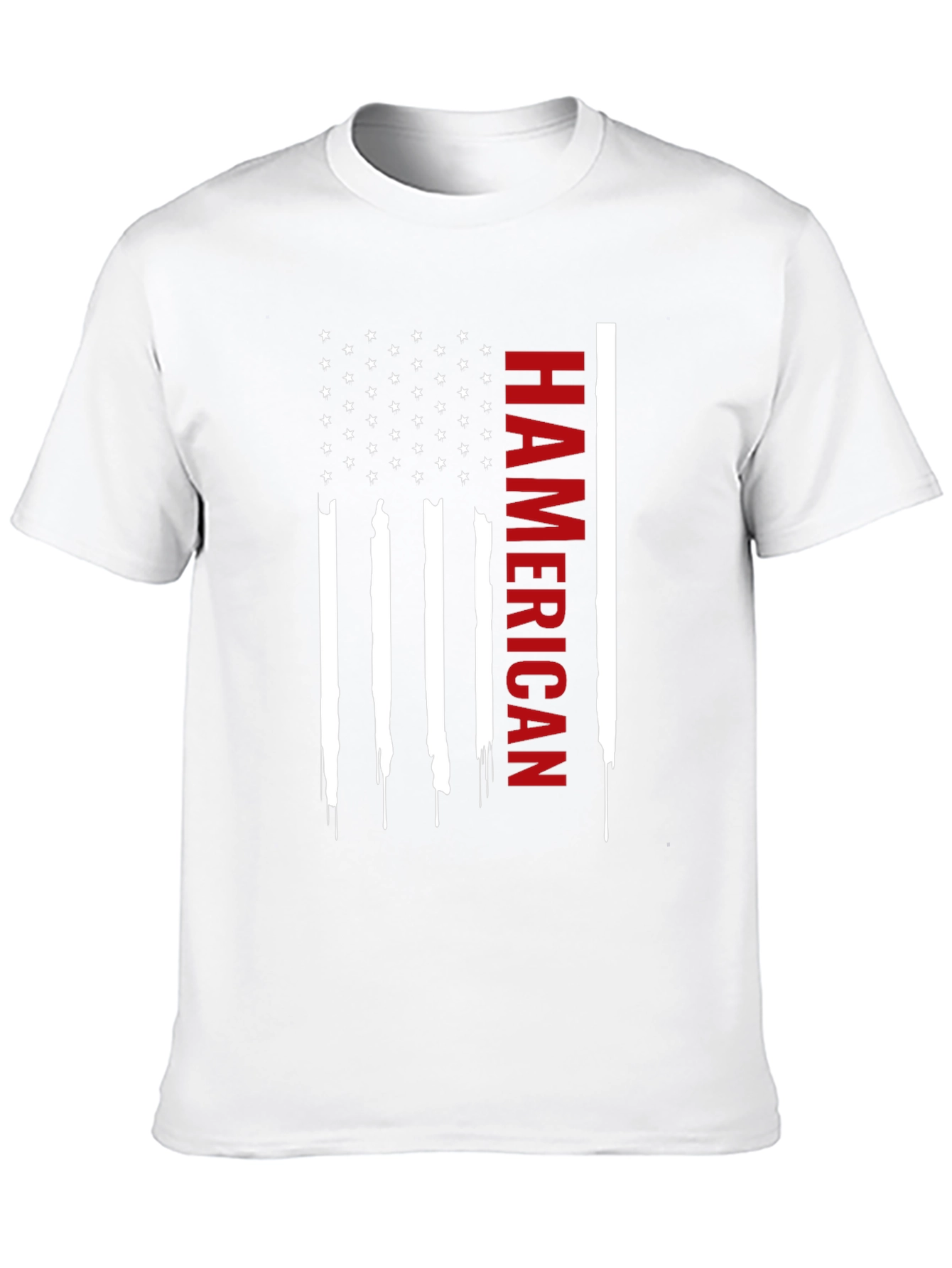 Hamercian Flag Graphic Tee - Patriotic Pride