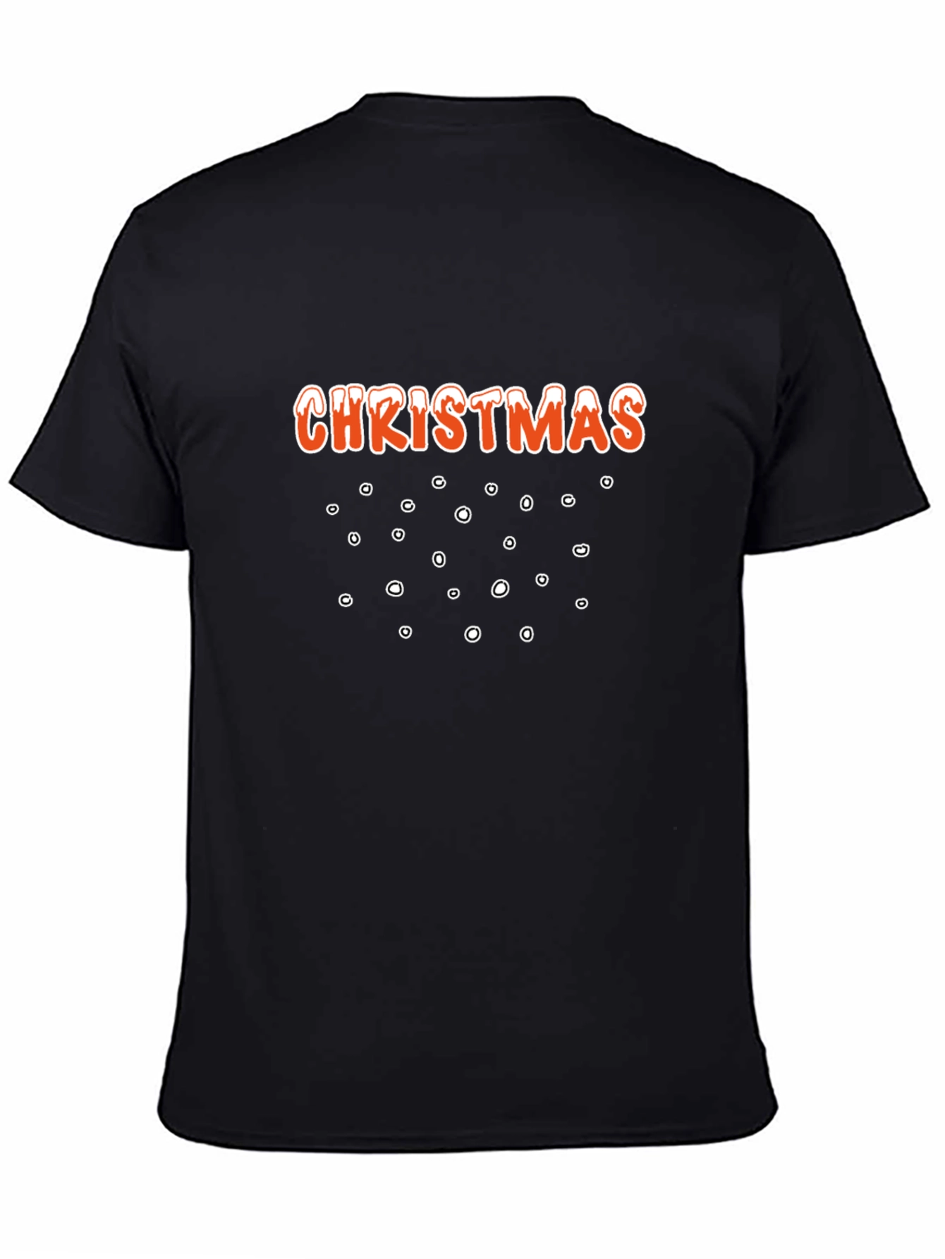 Christmas Snowflakes Crew Neck T-Shirt