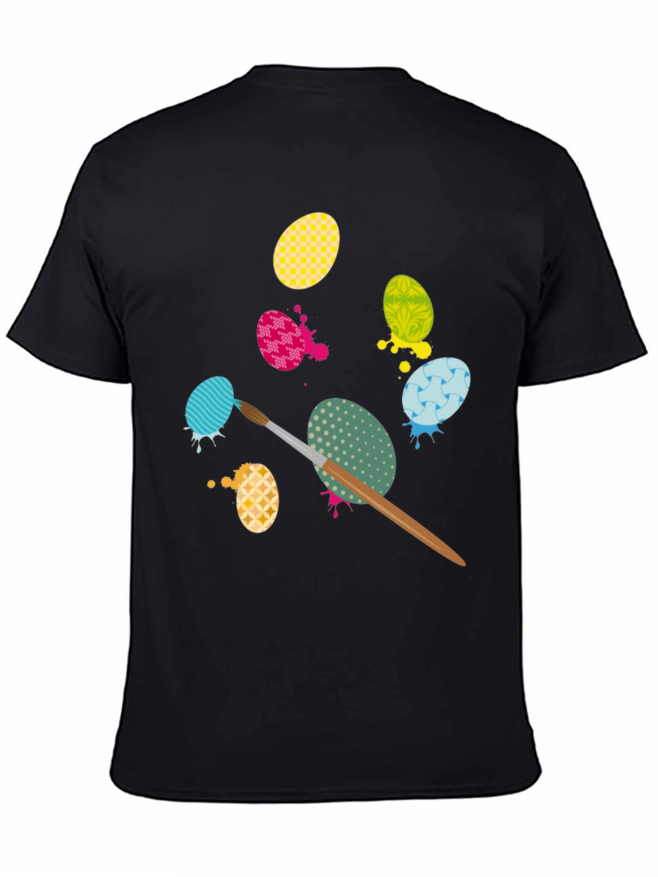 Easter Egg Painting T-Shirt - Fun Holiday Graphic Tee