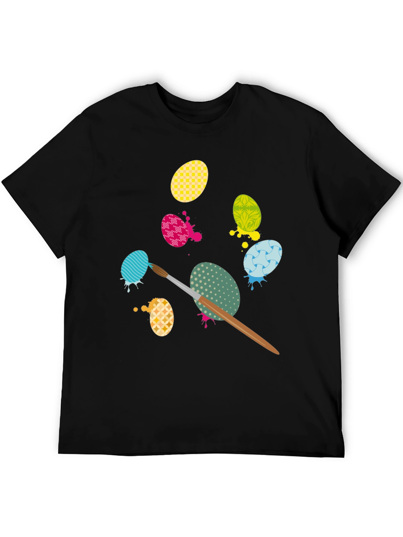Easter Egg Painting T-Shirt - Fun Holiday Graphic Tee