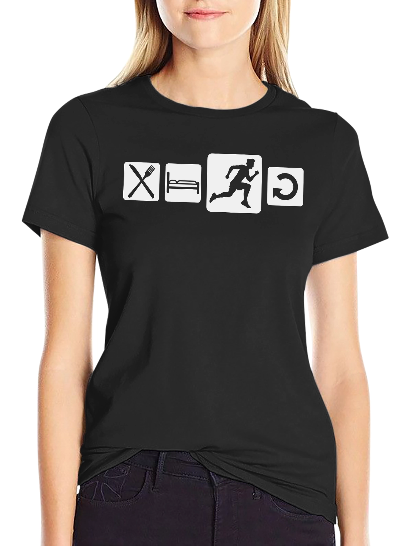 Eat Sleep Run Repeat T-Shirt