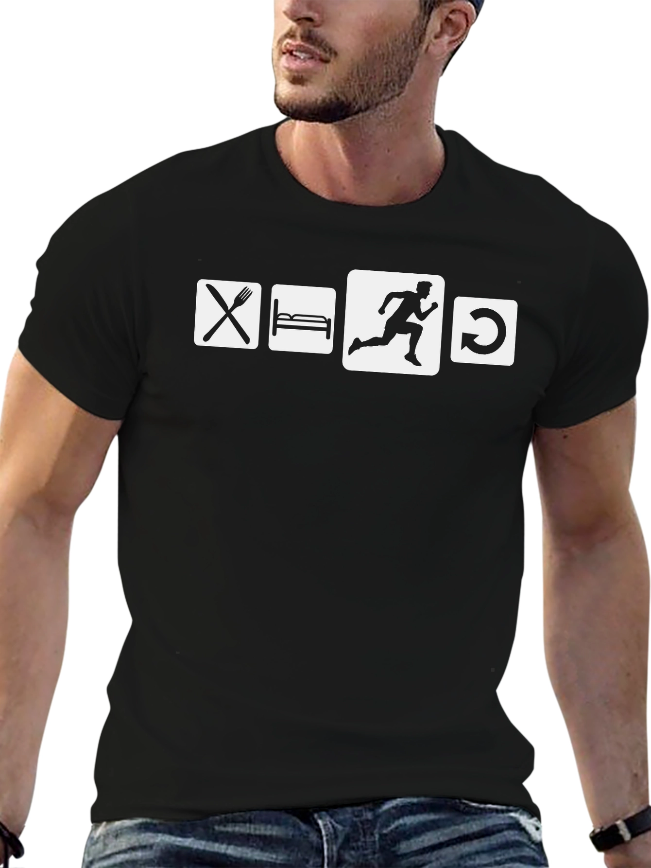 Eat Sleep Run Repeat T-Shirt