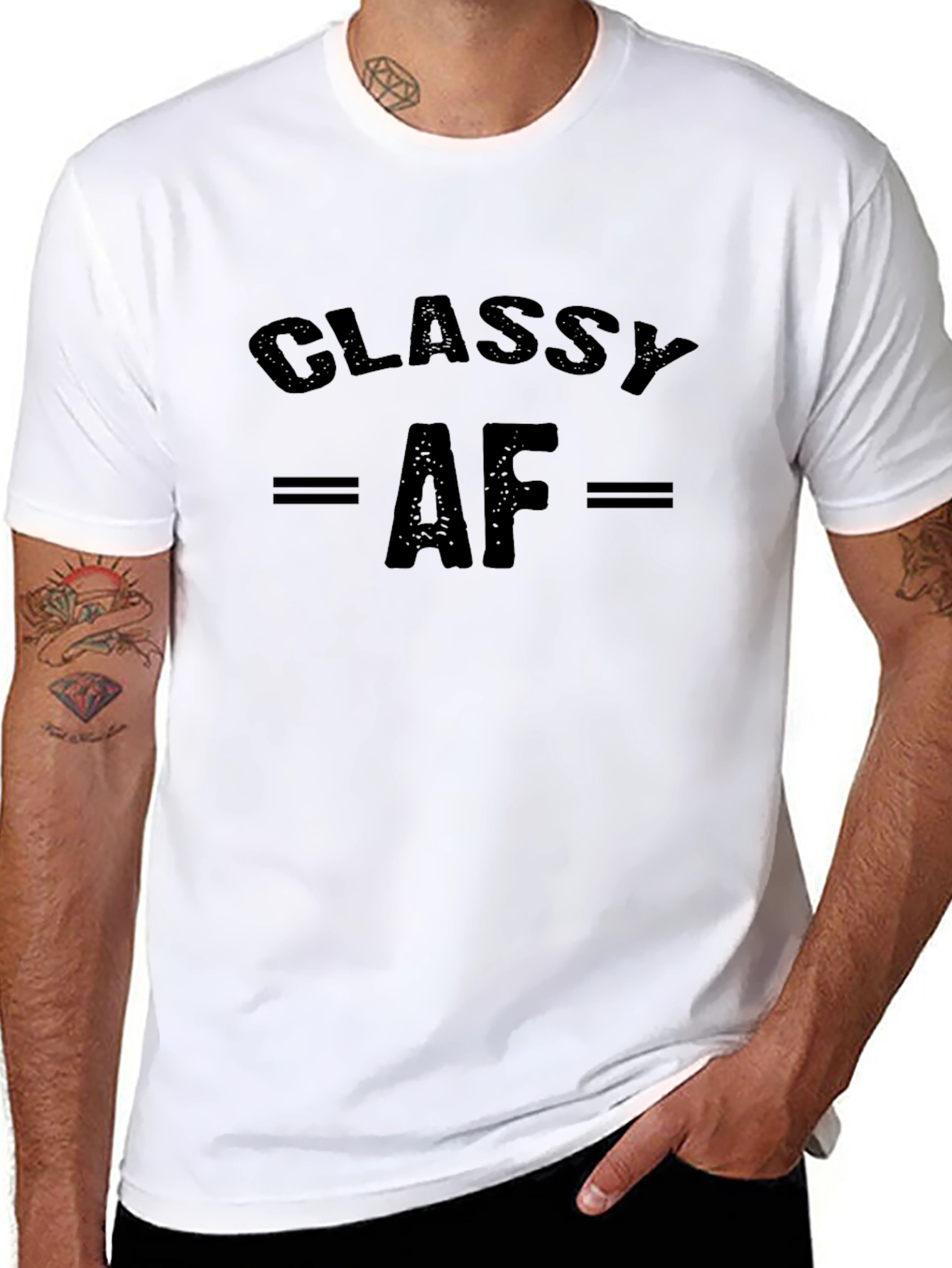 Classy AF Graphic T-Shirt - Unisex Crew Neck