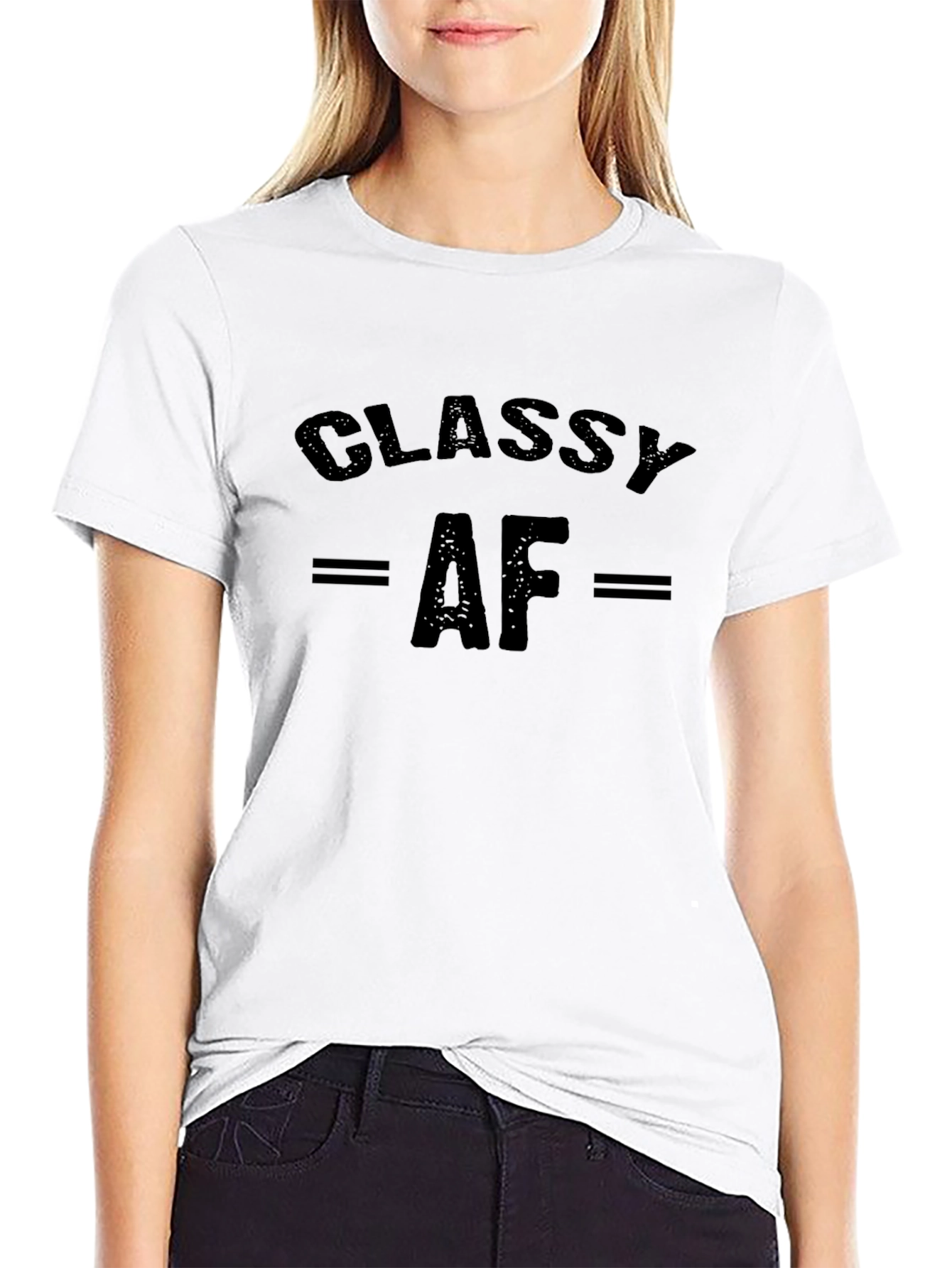 Classy AF Graphic T-Shirt - Unisex Crew Neck