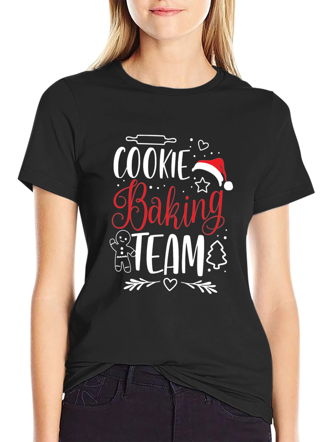 Cookie Baking Team Christmas T-Shirt