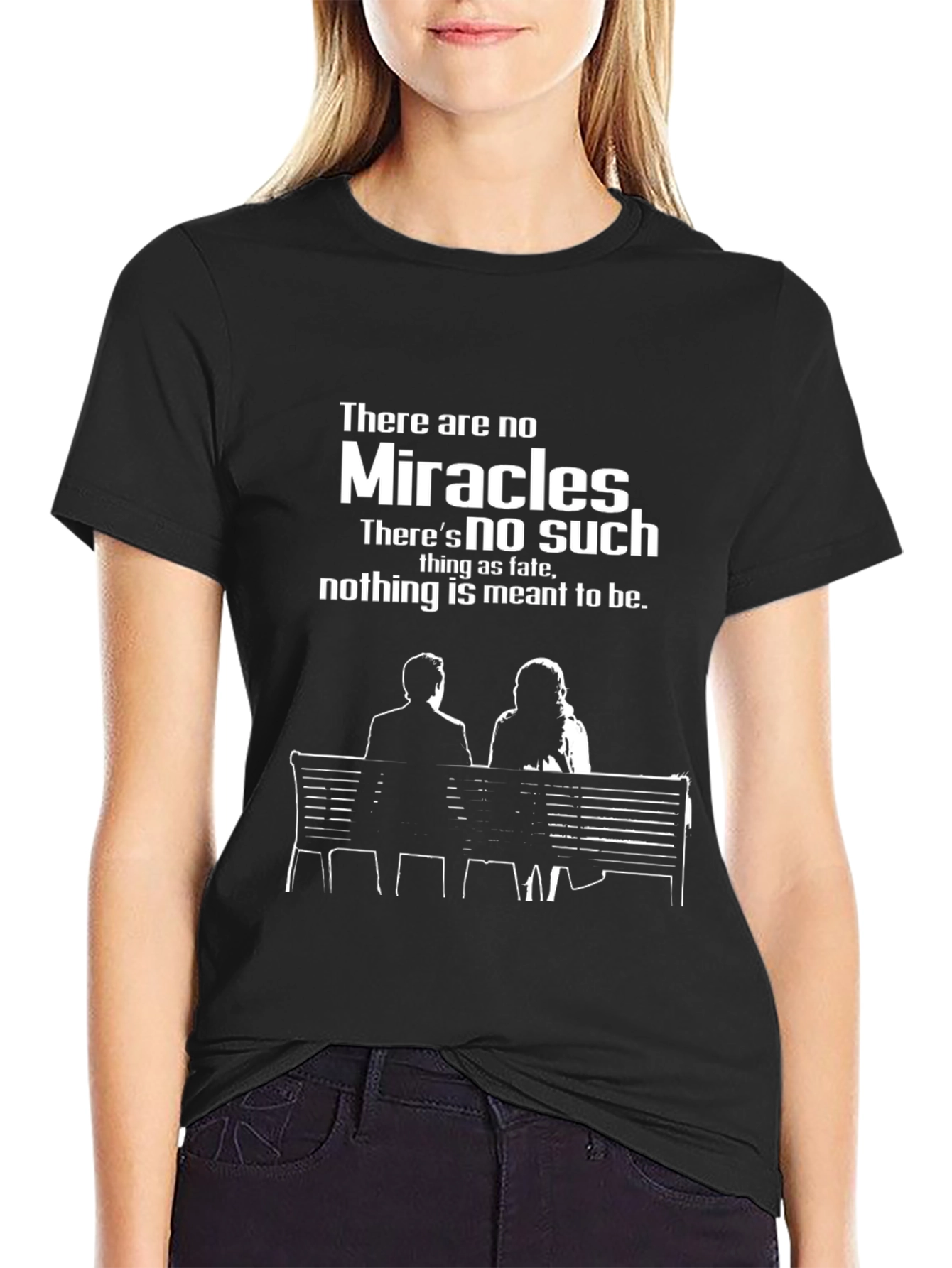 Miracles Atheist T-Shirt: No Fate Just Life