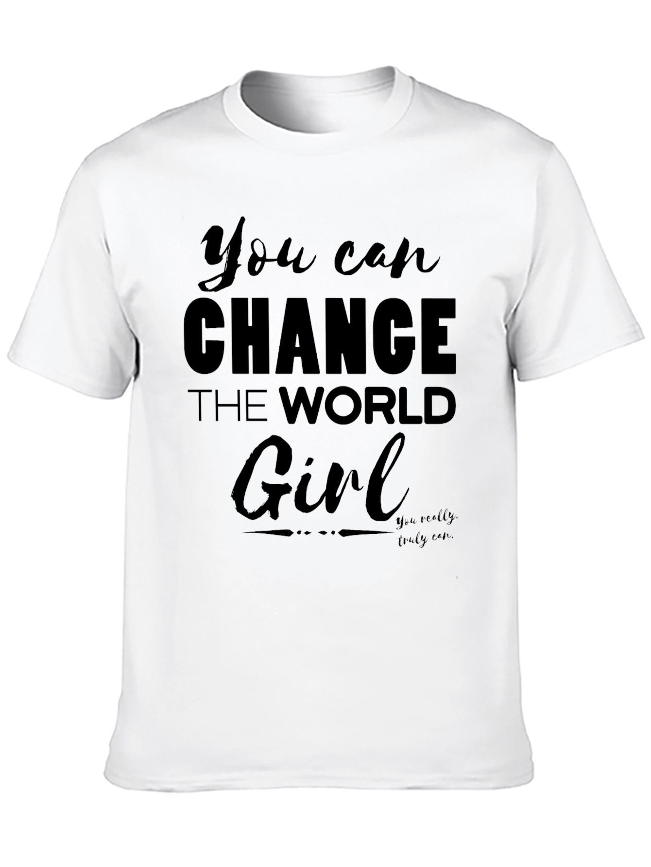 Change the World Girl Graphic Tee