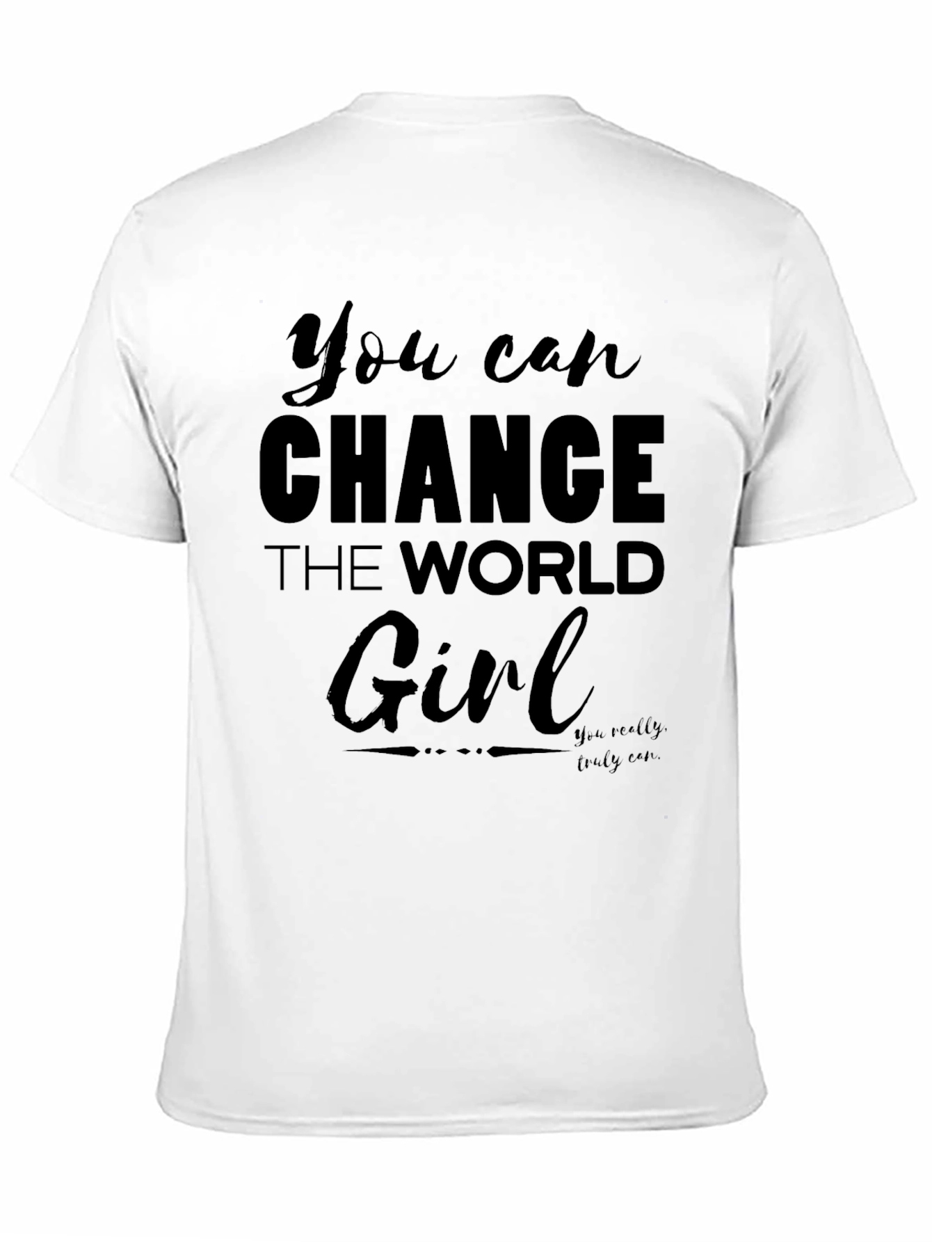 Change the World Girl Graphic Tee