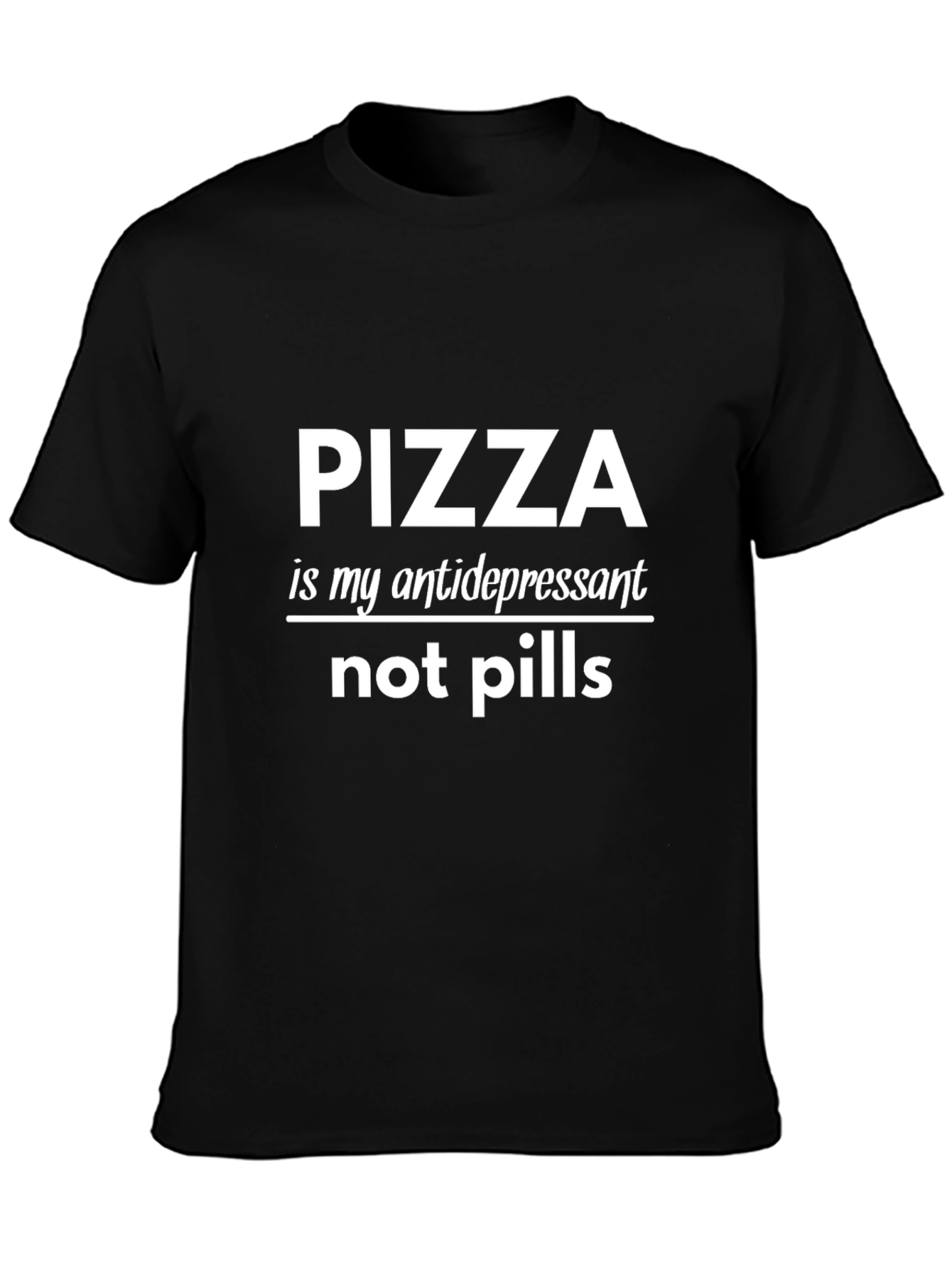 Pizza Antidepressant Graphic Tee