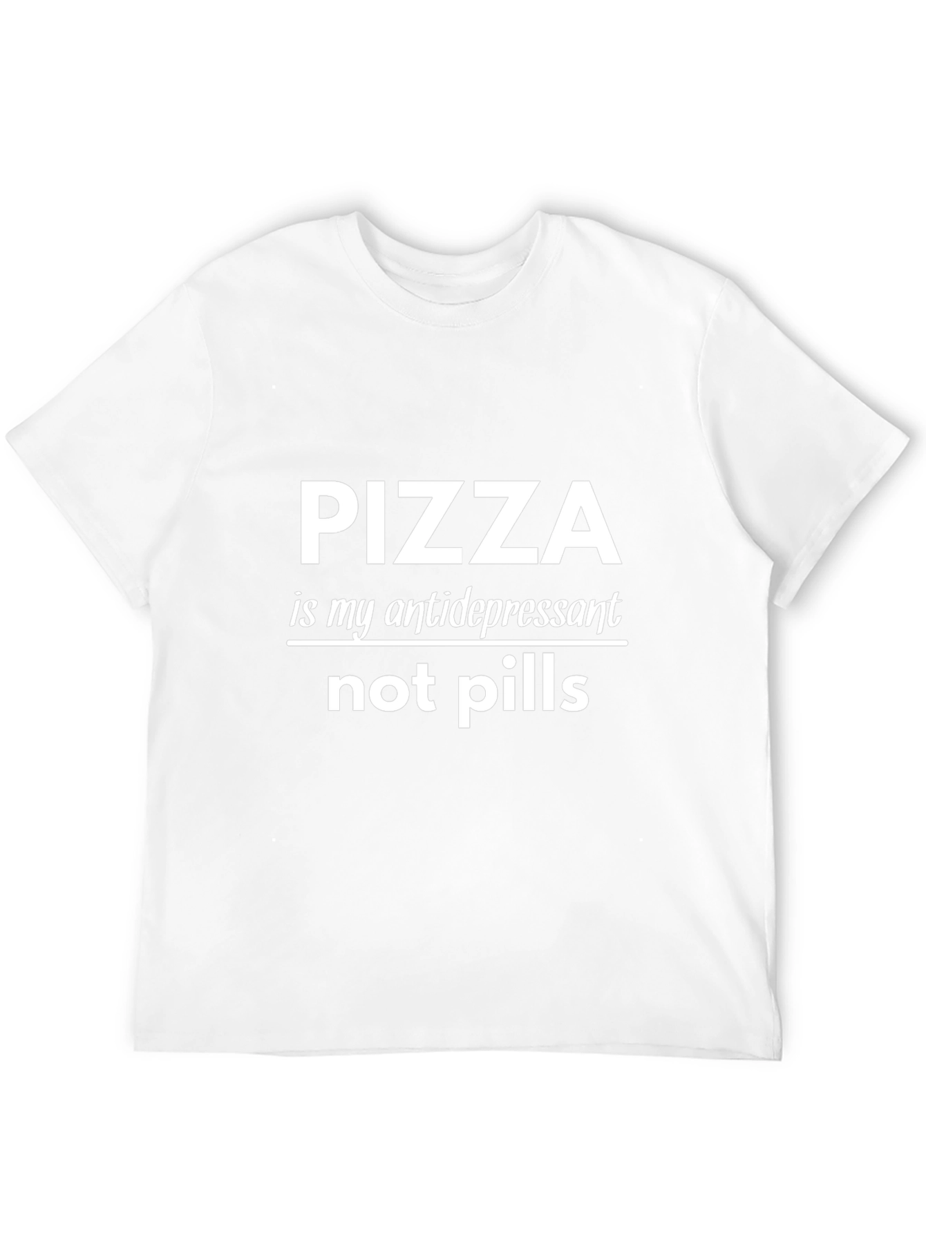 Pizza Antidepressant Graphic Tee