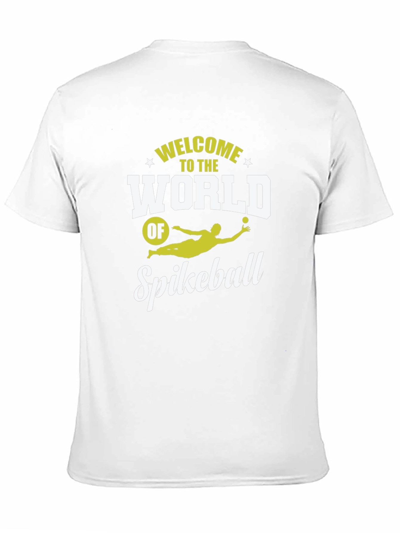 Welcome To The World of Spikeball Black T-Shirt