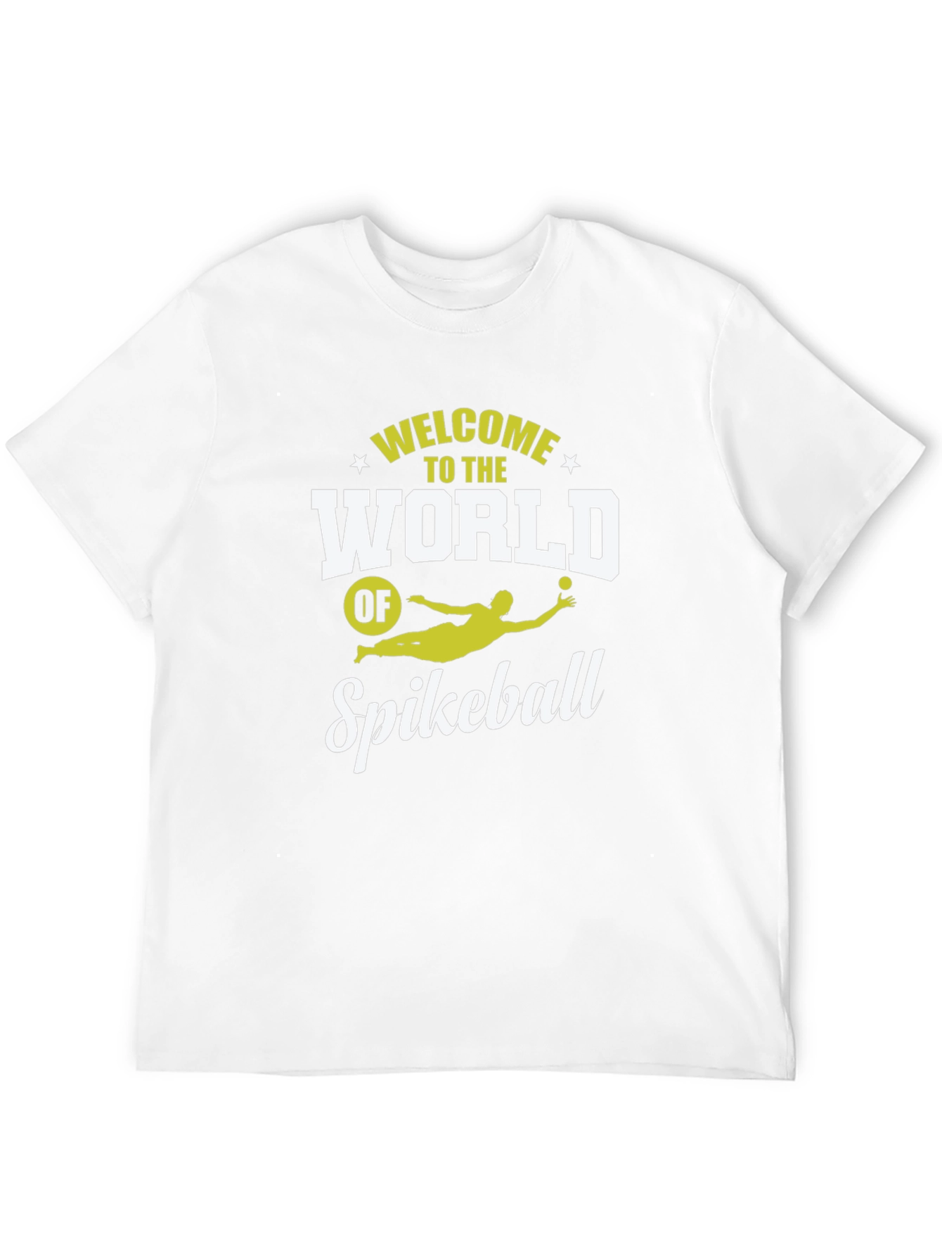 Welcome To The World of Spikeball Black T-Shirt