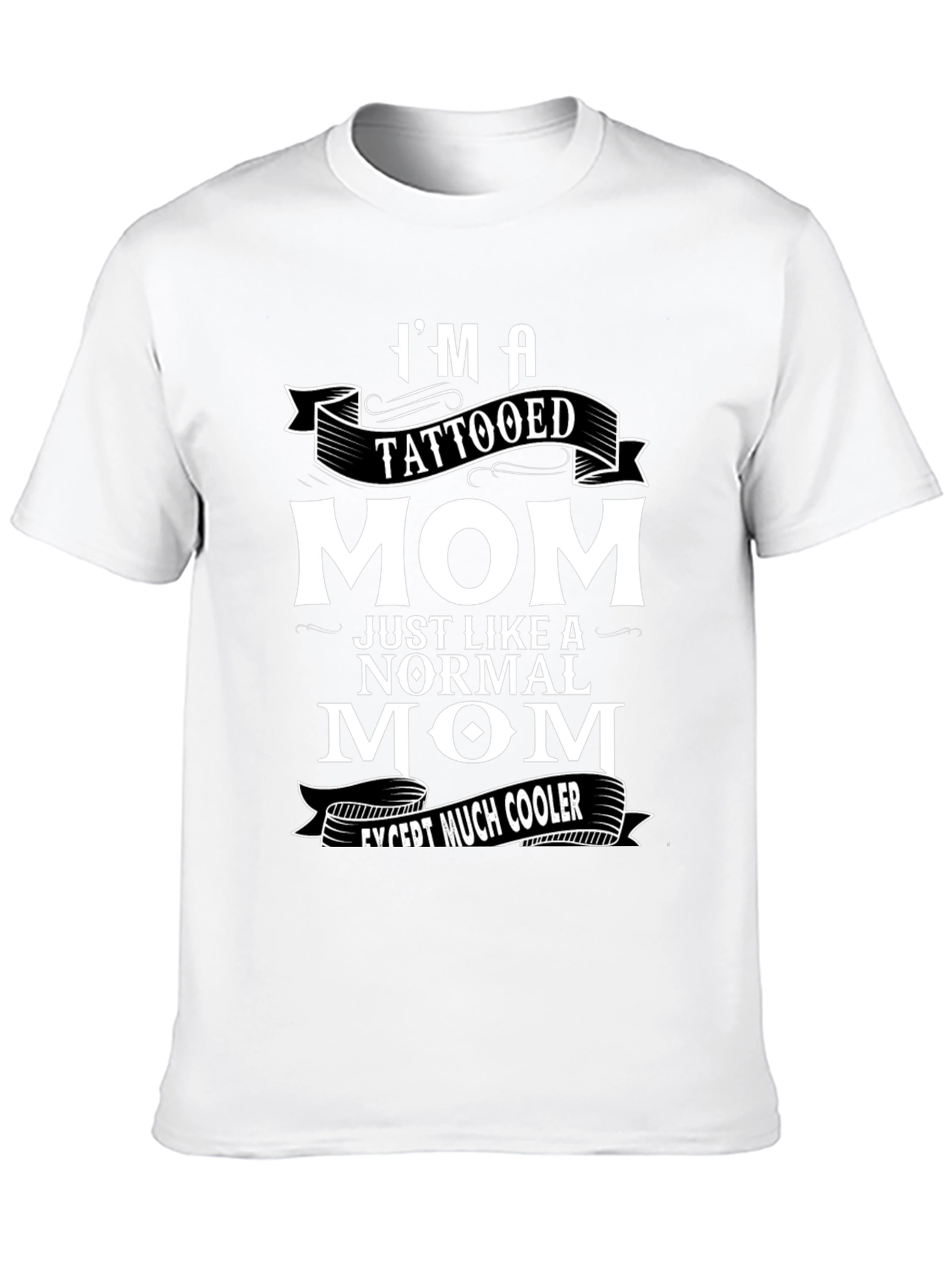 Tattooed Mom T-Shirt - Cool Graphic Tee