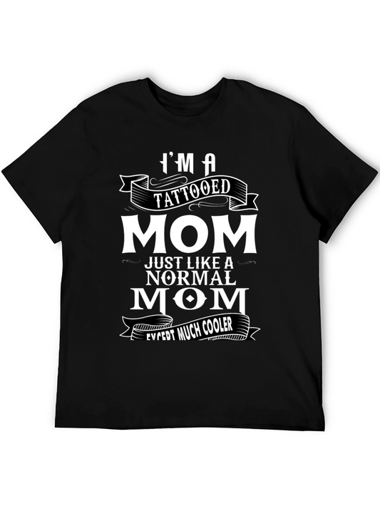 Tattooed Mom T-Shirt - Cool Graphic Tee