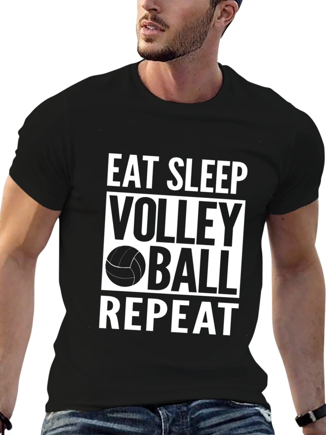 Eat Sleep Volleyball Repeat T-Shirt