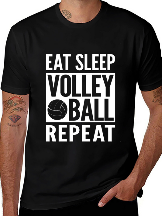Eat Sleep Volleyball Repeat T-Shirt