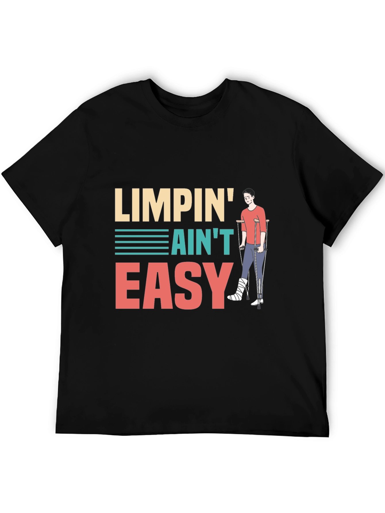 Limpin Aint Easy Graphic T-Shirt