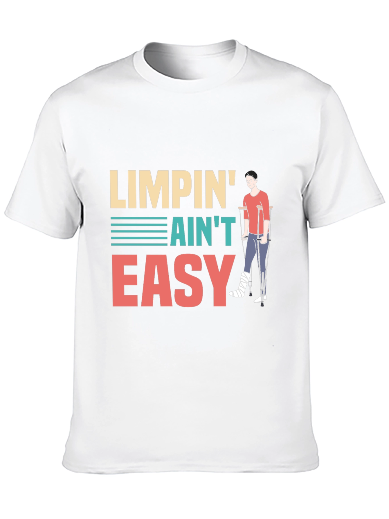 Limpin Aint Easy Graphic T-Shirt