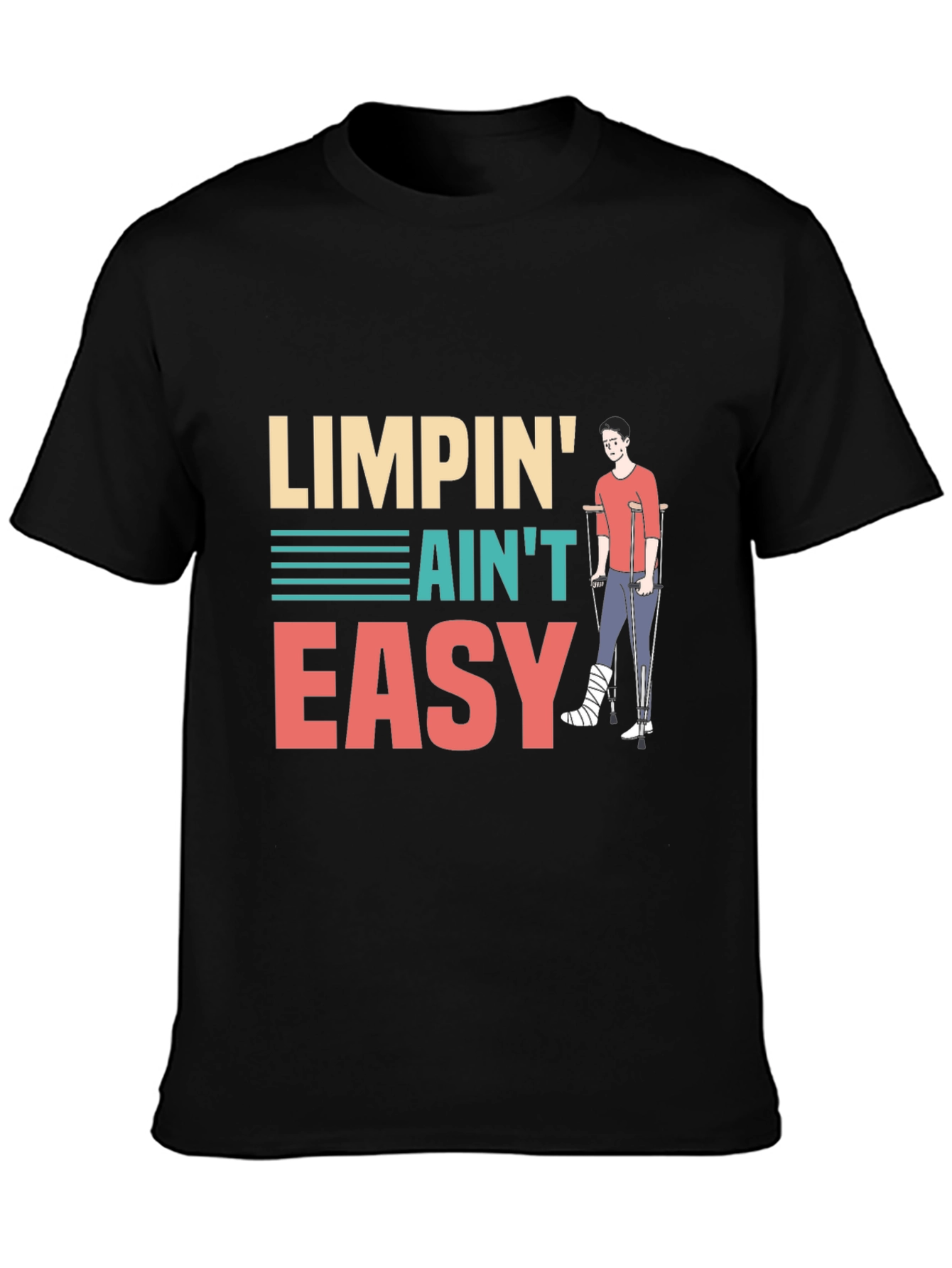 Limpin Aint Easy Graphic T-Shirt
