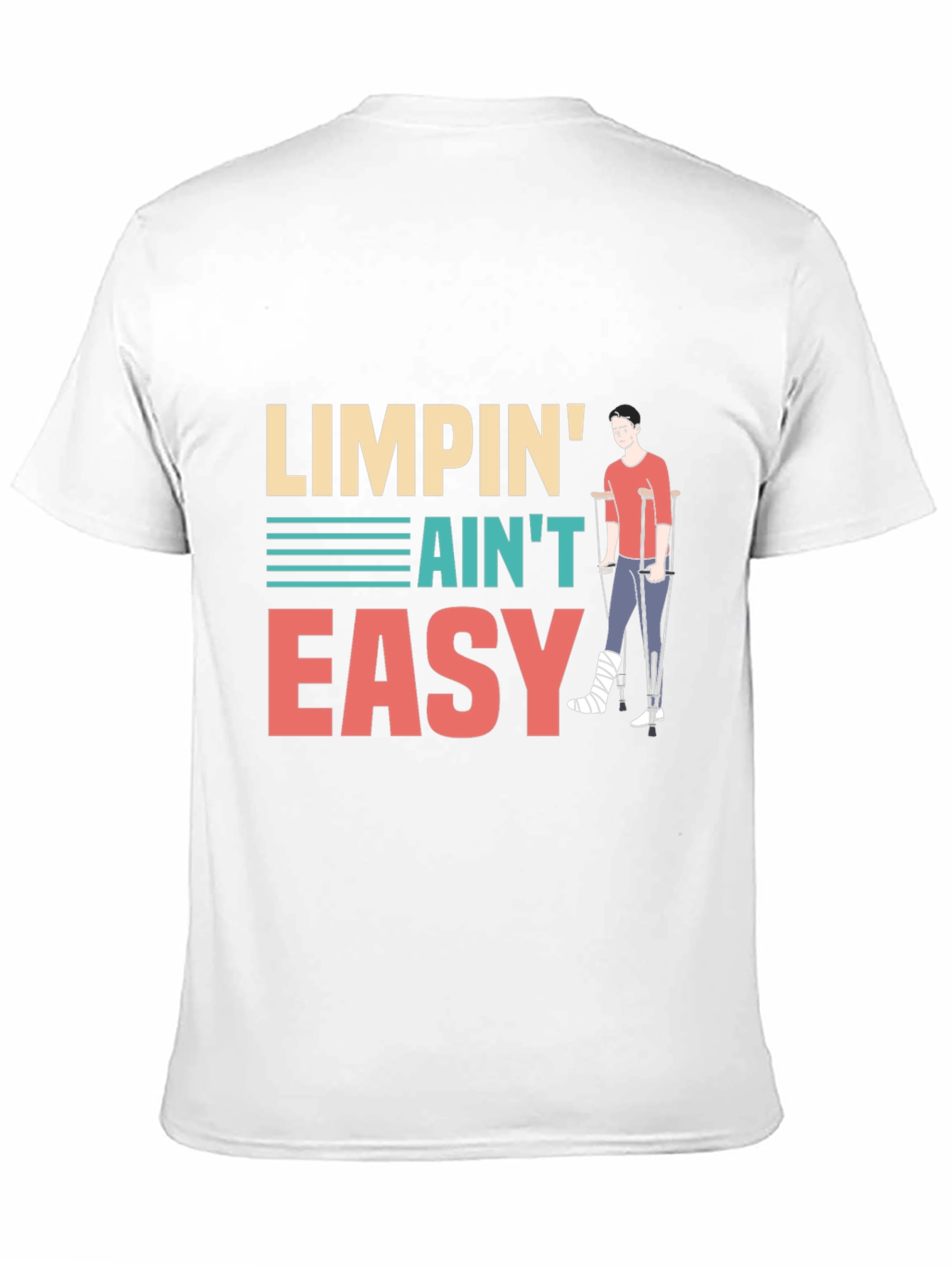 Limpin Aint Easy Graphic T-Shirt