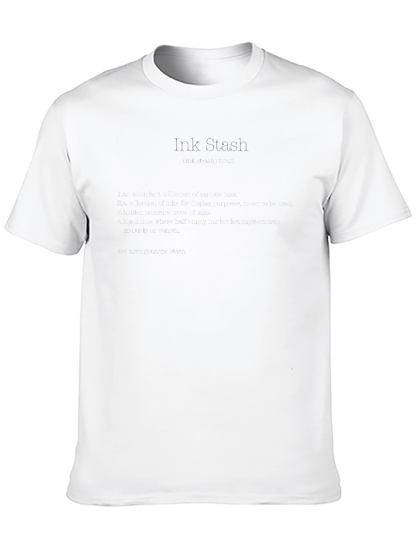 Classic Black Crew Neck Tee