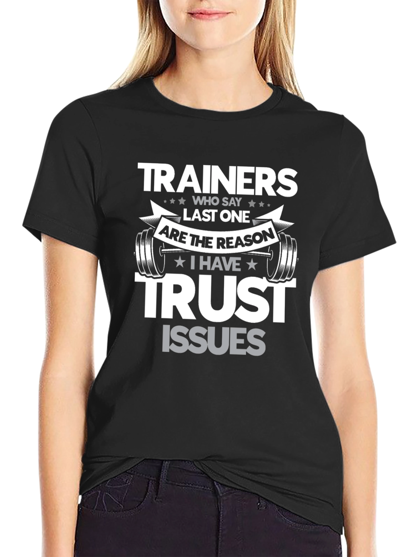 Trainers Last One Funny Gym T-Shirt