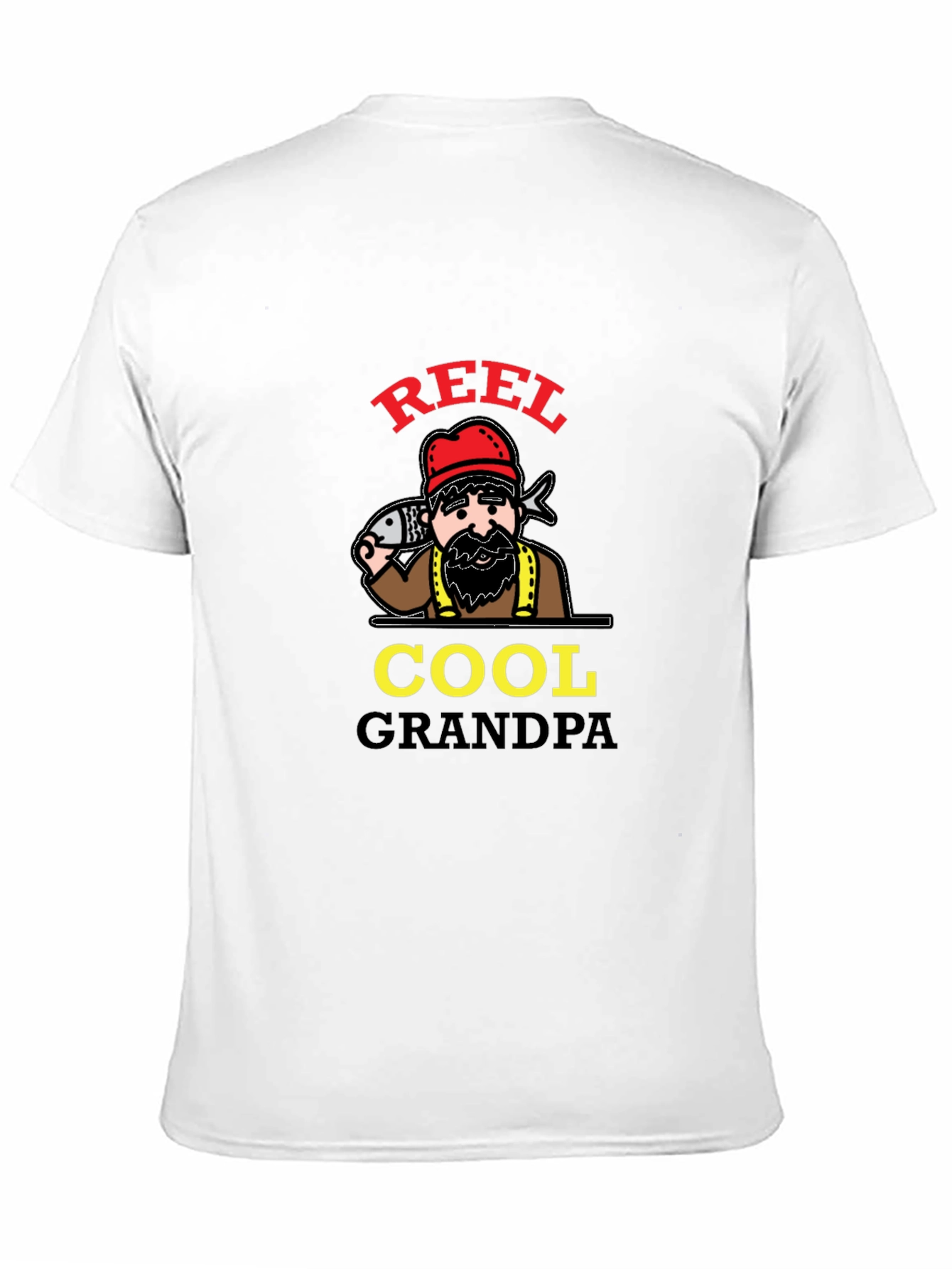 Reel Cool Grandpa T-Shirt - Fishing Lover Tee